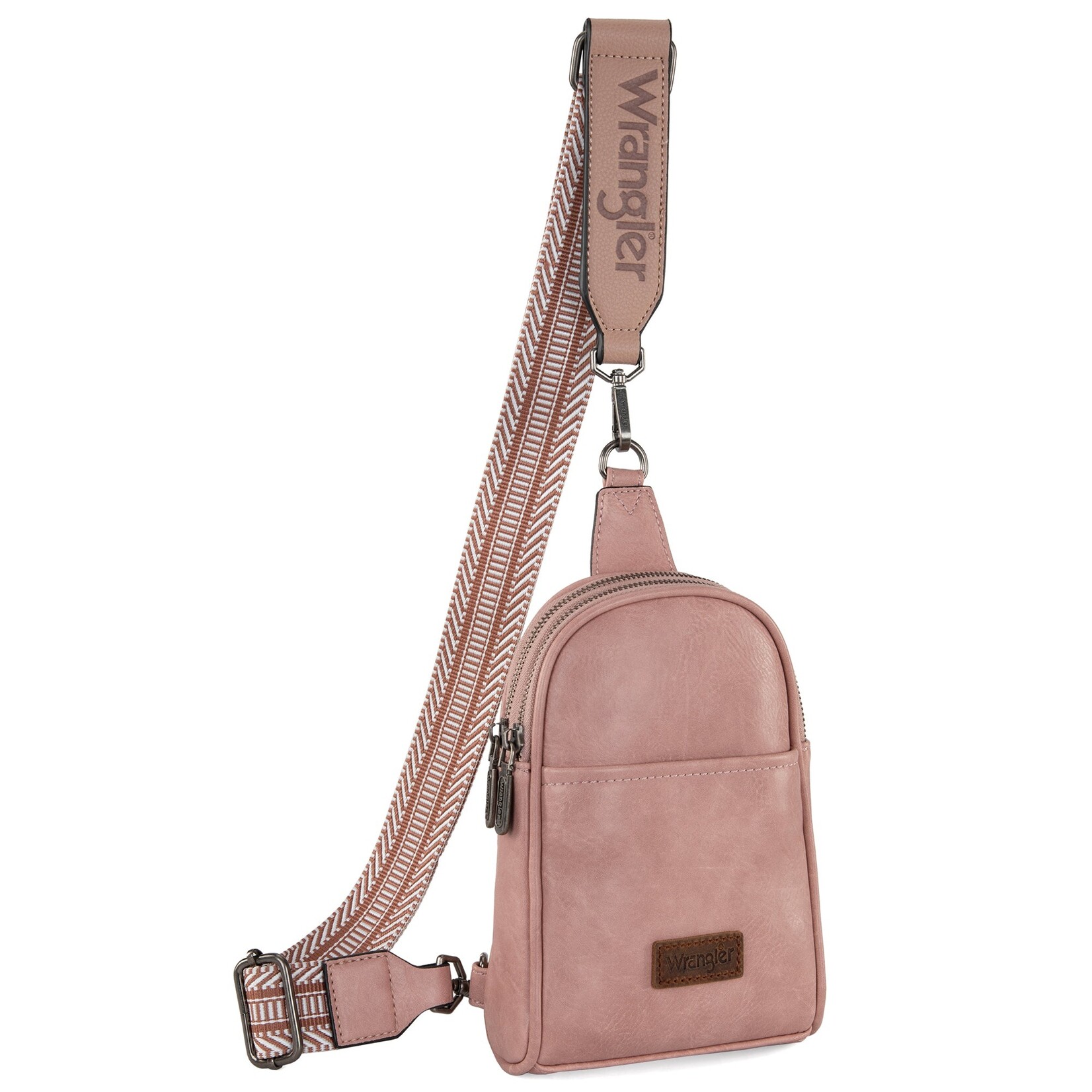 Wrangler WG87-324 - Pink - Wrangler Sling Bag/Crossbody