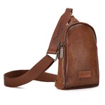 Wrangler WG87-210A - Brown - Wrangler Sling Bag/Crossbody