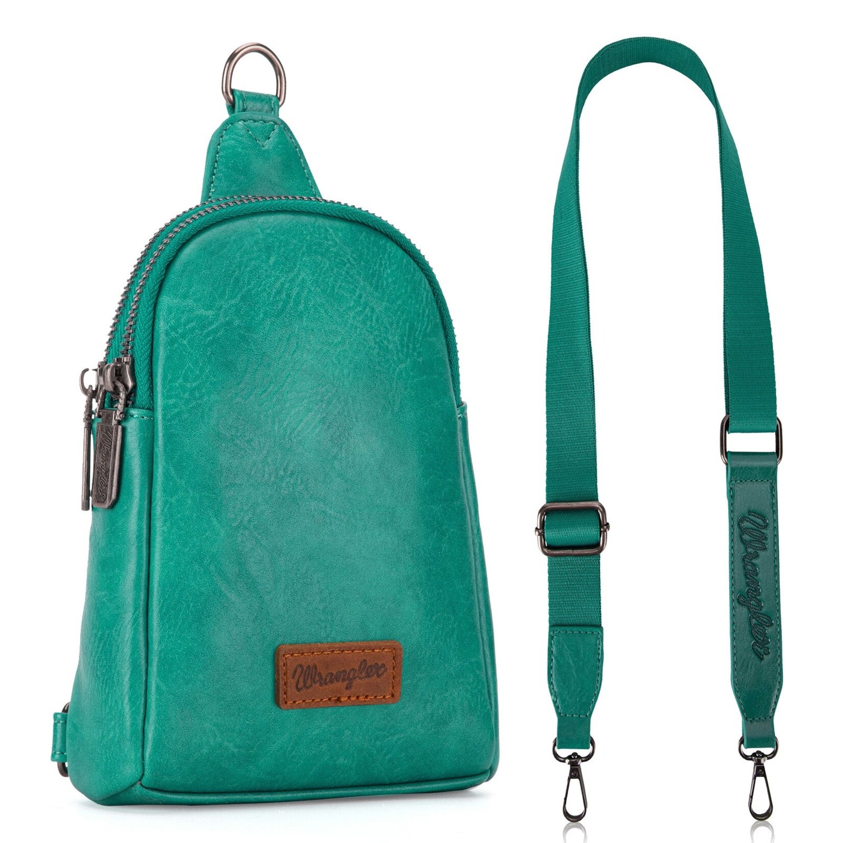 Wrangler WG87-210 - Green - Wrangler Sling Bag/Crossbody