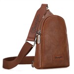 Wrangler WG87-210 - Light Brown - Wrangler Sling Bag/Crossbody