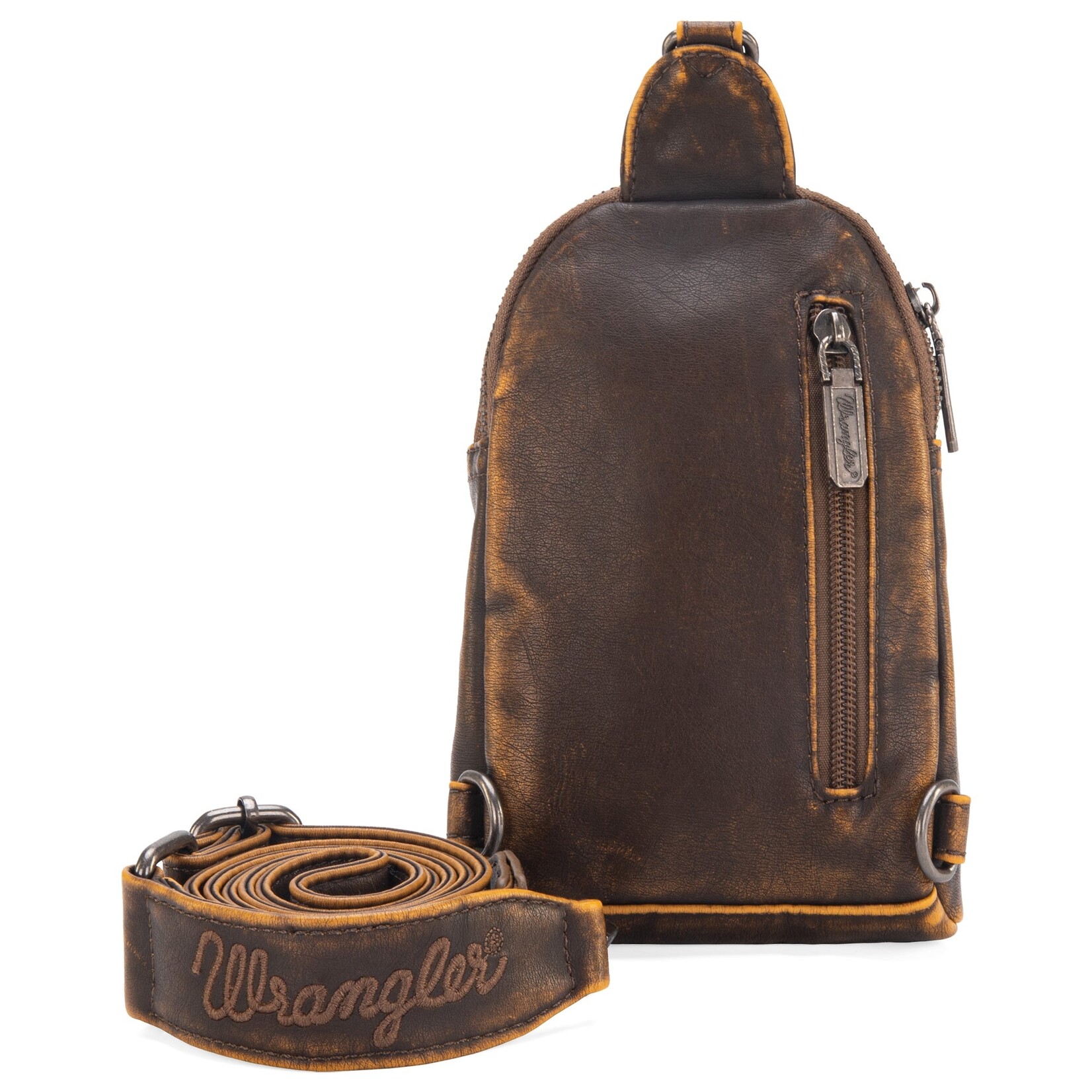 Wrangler WG87-824 - Coffee - Wrangler Sling Bag/Crossbody