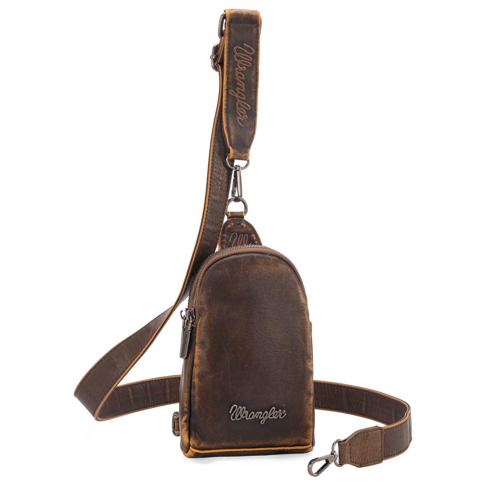 Wrangler WG87-824 - Coffee - Wrangler Sling Bag/Crossbody