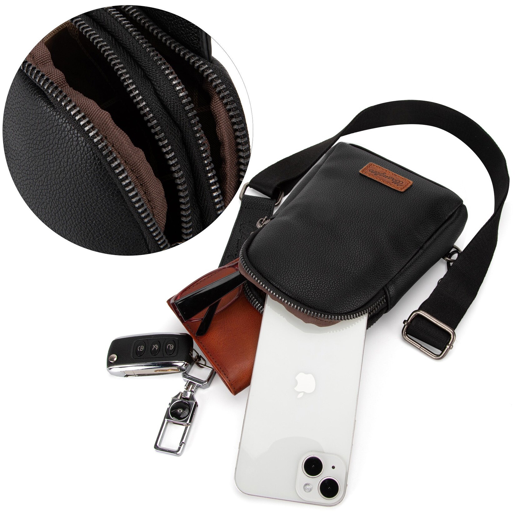Wrangler WG87-210 - Black1 - Wrangler Sling Bag/Crossbody