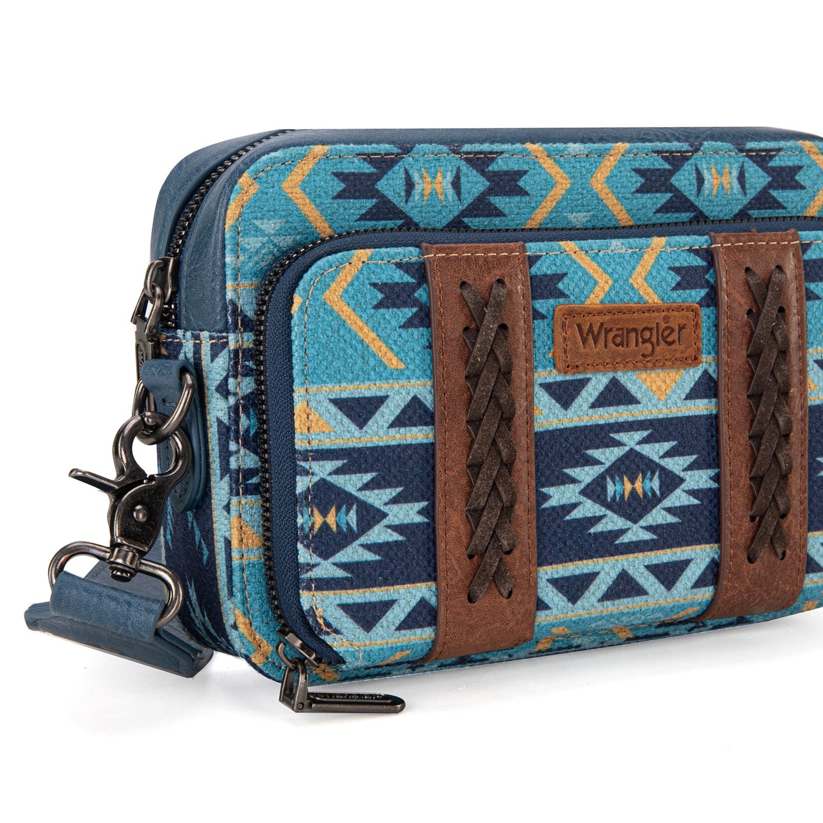 Wrangler WG2207-3003 - Navy - Wrangler Crossbody Purse With Wallet Compartment
