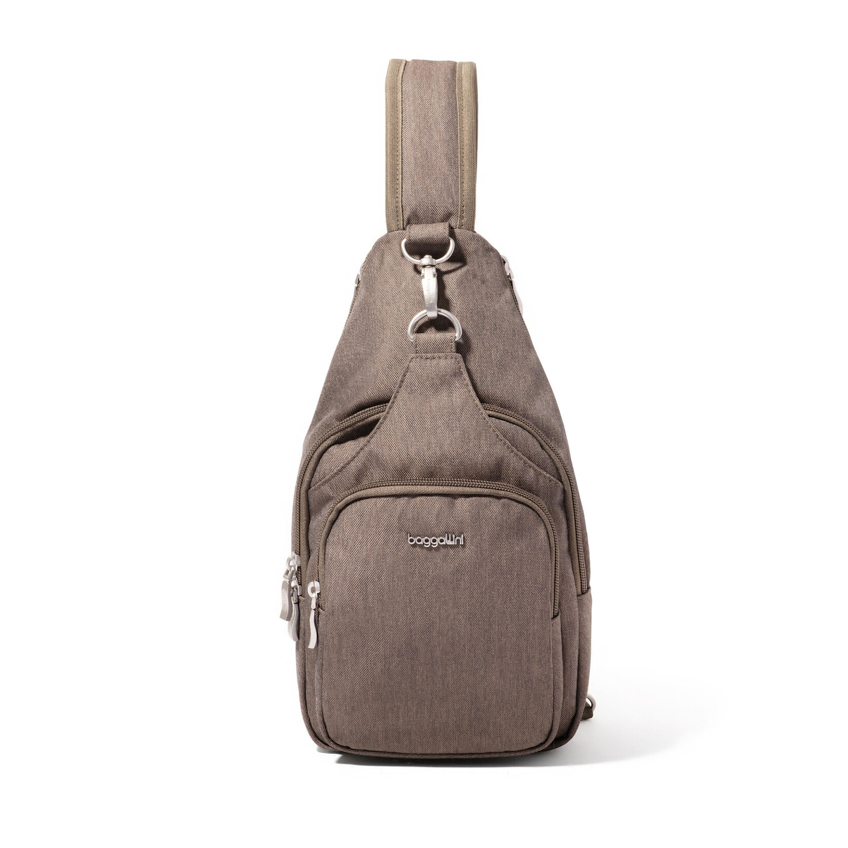 Baggallini Central Park Sling - Dark Umber Heritage 2026