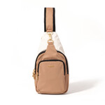 Baggallini Central Park Sling - Acorn Multi Twill 2026