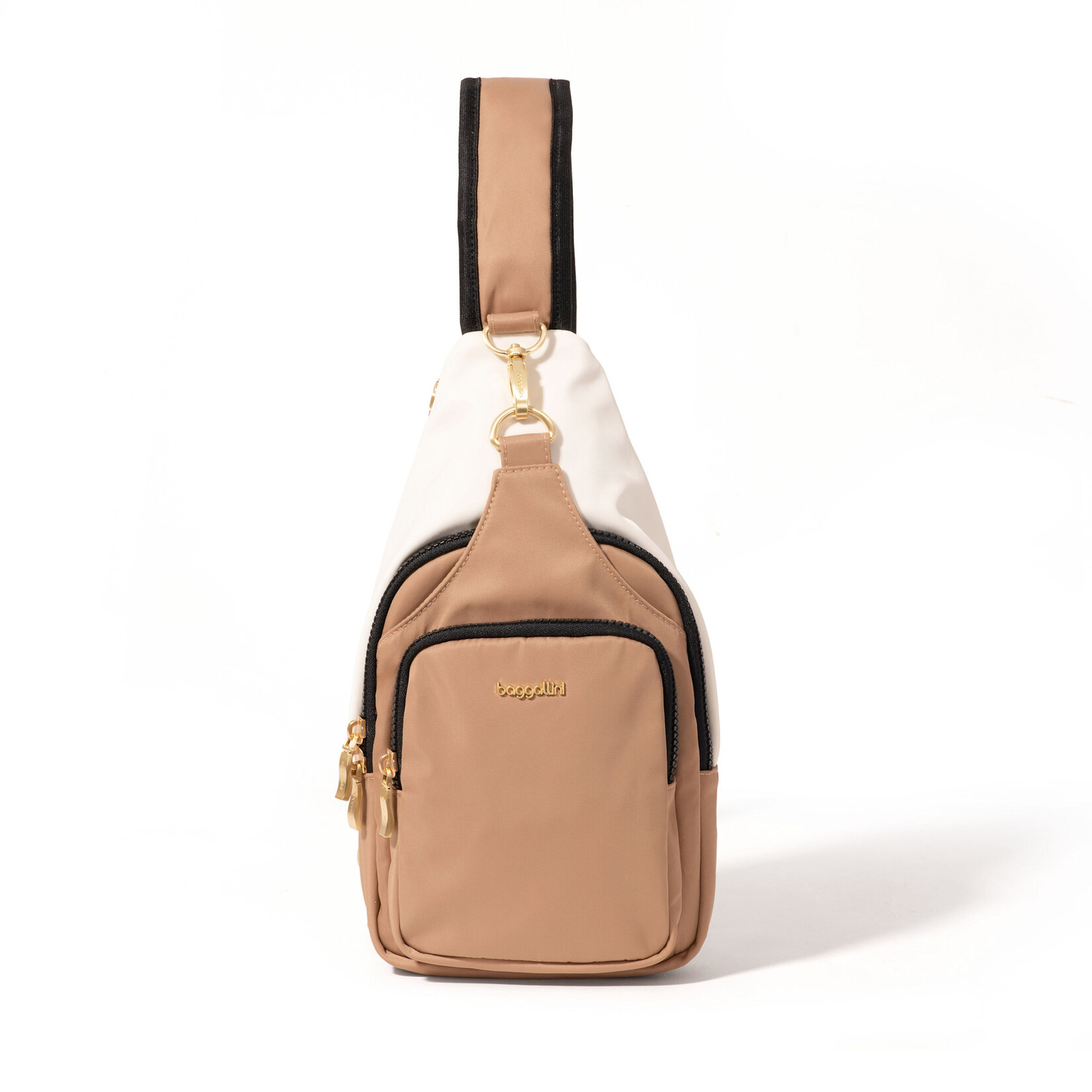 Baggallini Central Park Sling - Acorn Multi Twill 2026