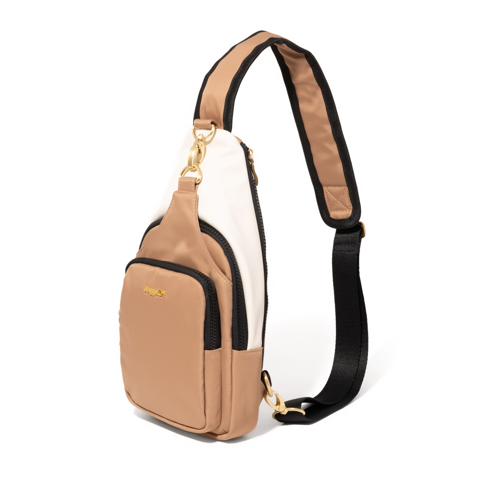 Baggallini Central Park Sling - Acorn Multi Twill 2026