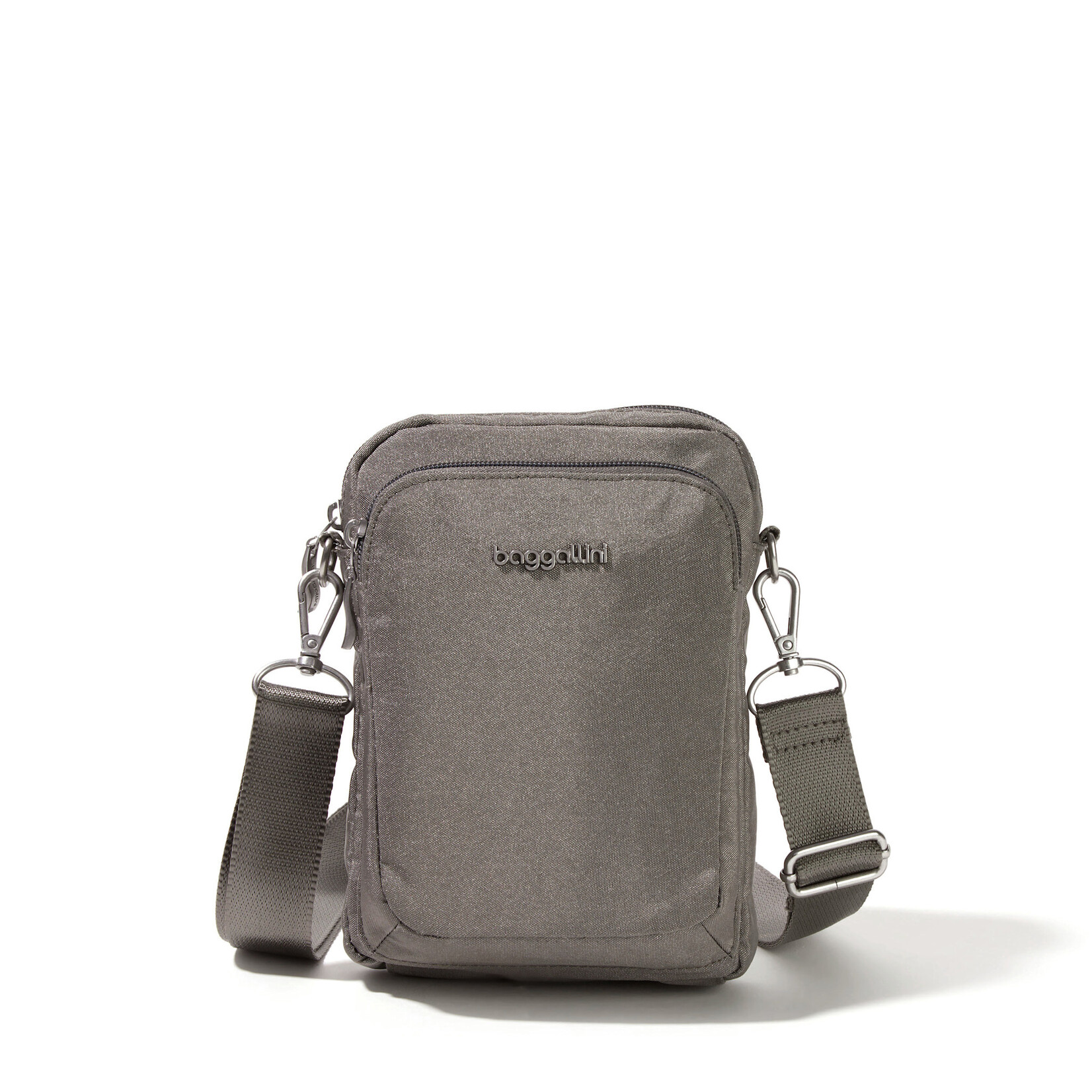 Baggallini True Classic Explorer Crossbody - Sterling Shimmer 2026