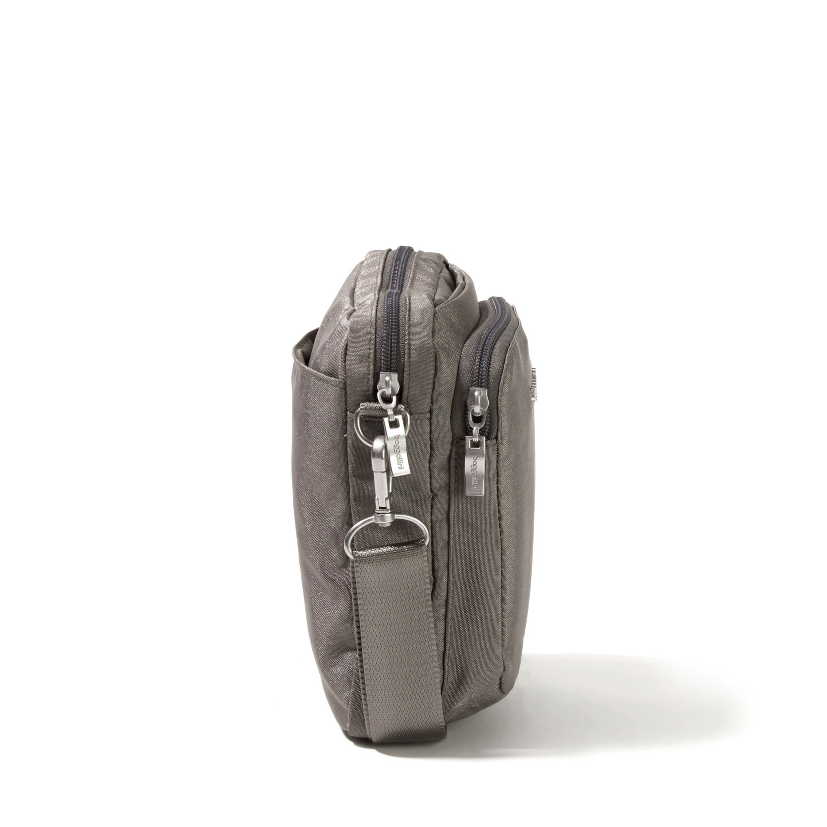 Baggallini True Classic Explorer Crossbody - Sterling Shimmer 2026