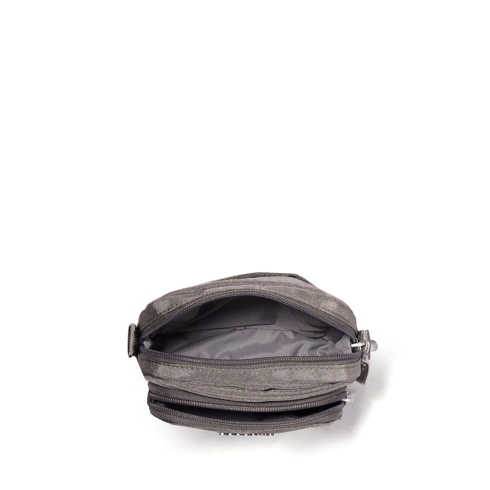 Baggallini True Classic Explorer Crossbody - Sterling Shimmer 2026