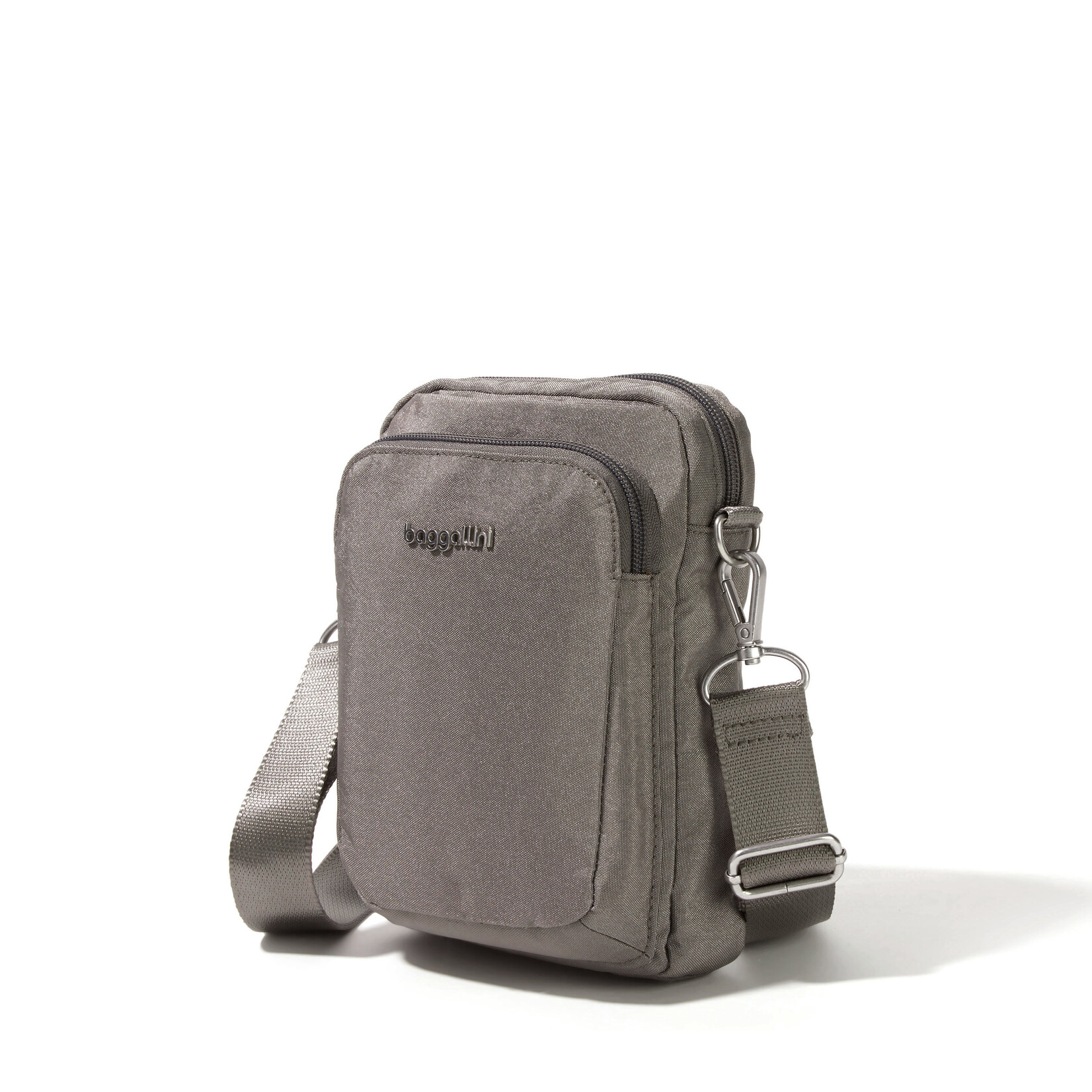 Baggallini True Classic Explorer Crossbody - Sterling Shimmer 2026
