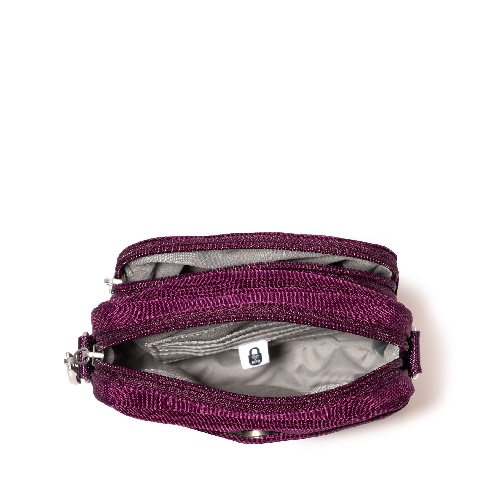 Baggallini True Classic Explorer Crossbody - Mulberry 2026