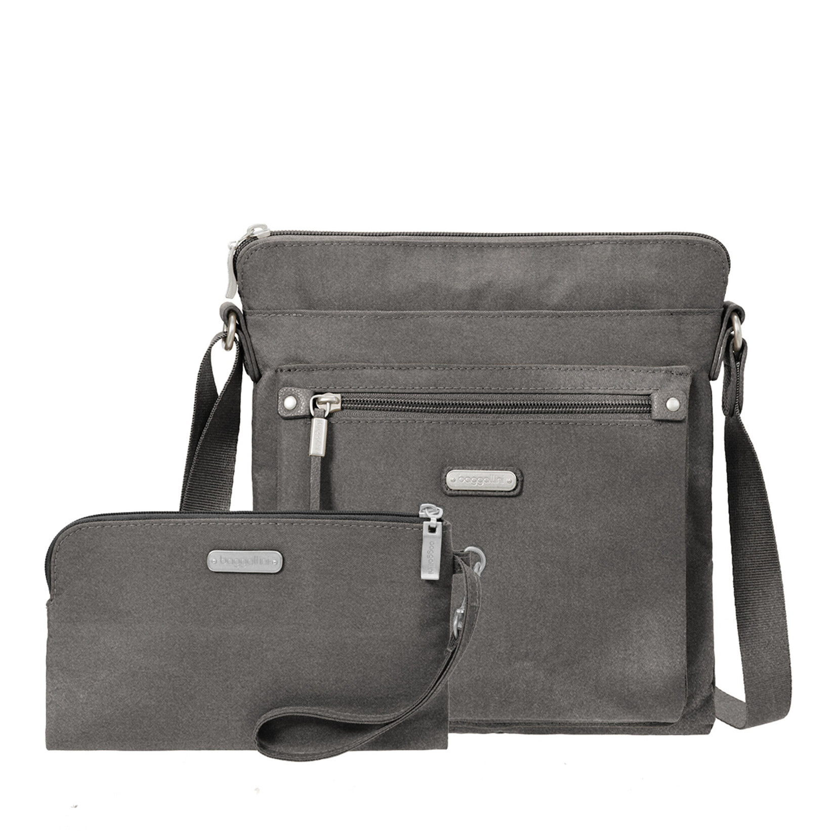 Baggallini True Classic Go Bagg - Sterling Shimmer 2026