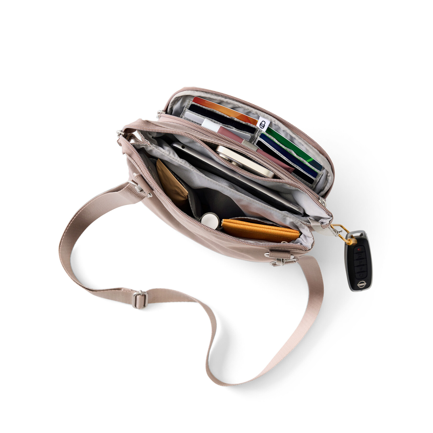 Baggallini Modern Everywhere Out and About Crossbody - Moonrock 2026