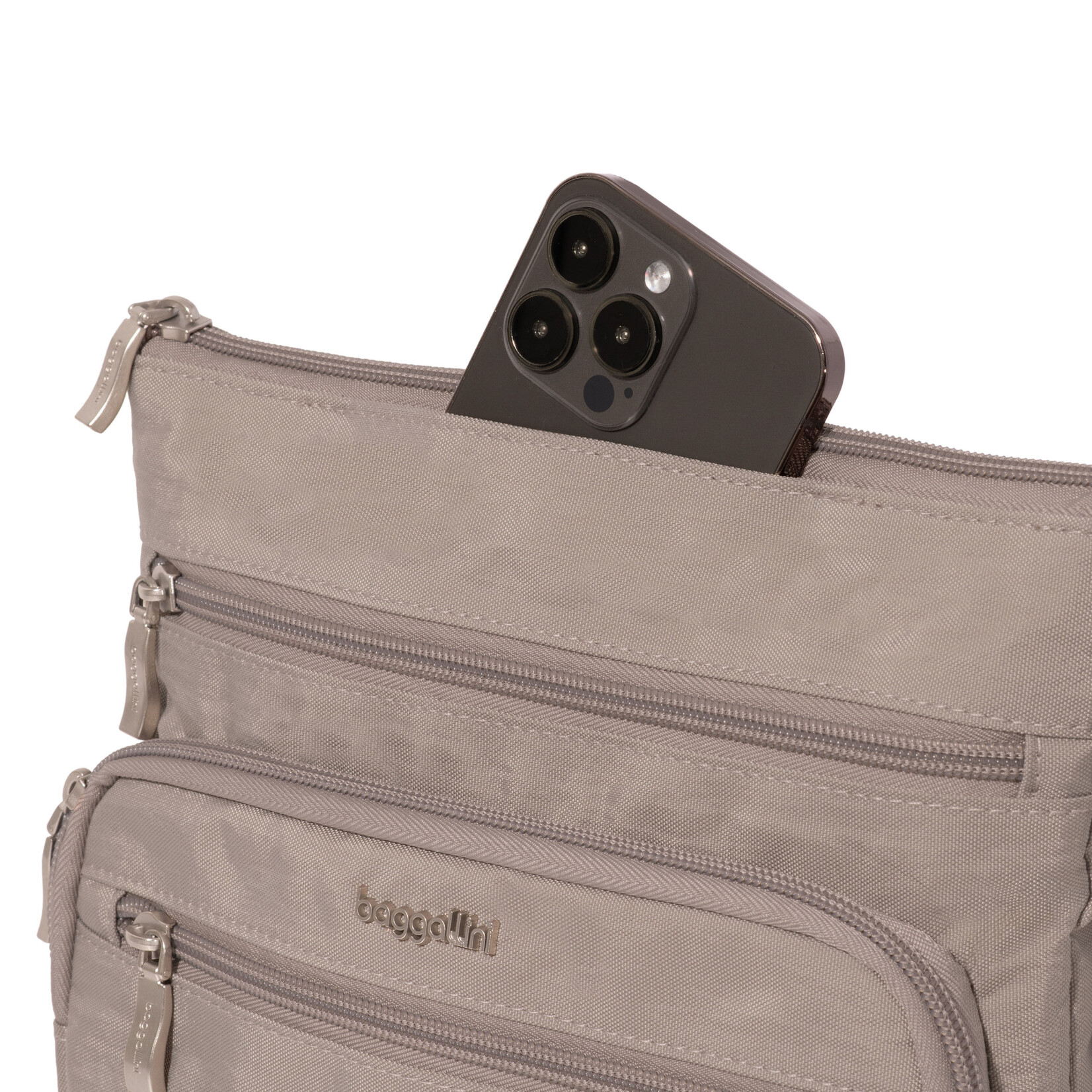 Baggallini Modern Everywhere Out and About Crossbody - Moonrock 2026
