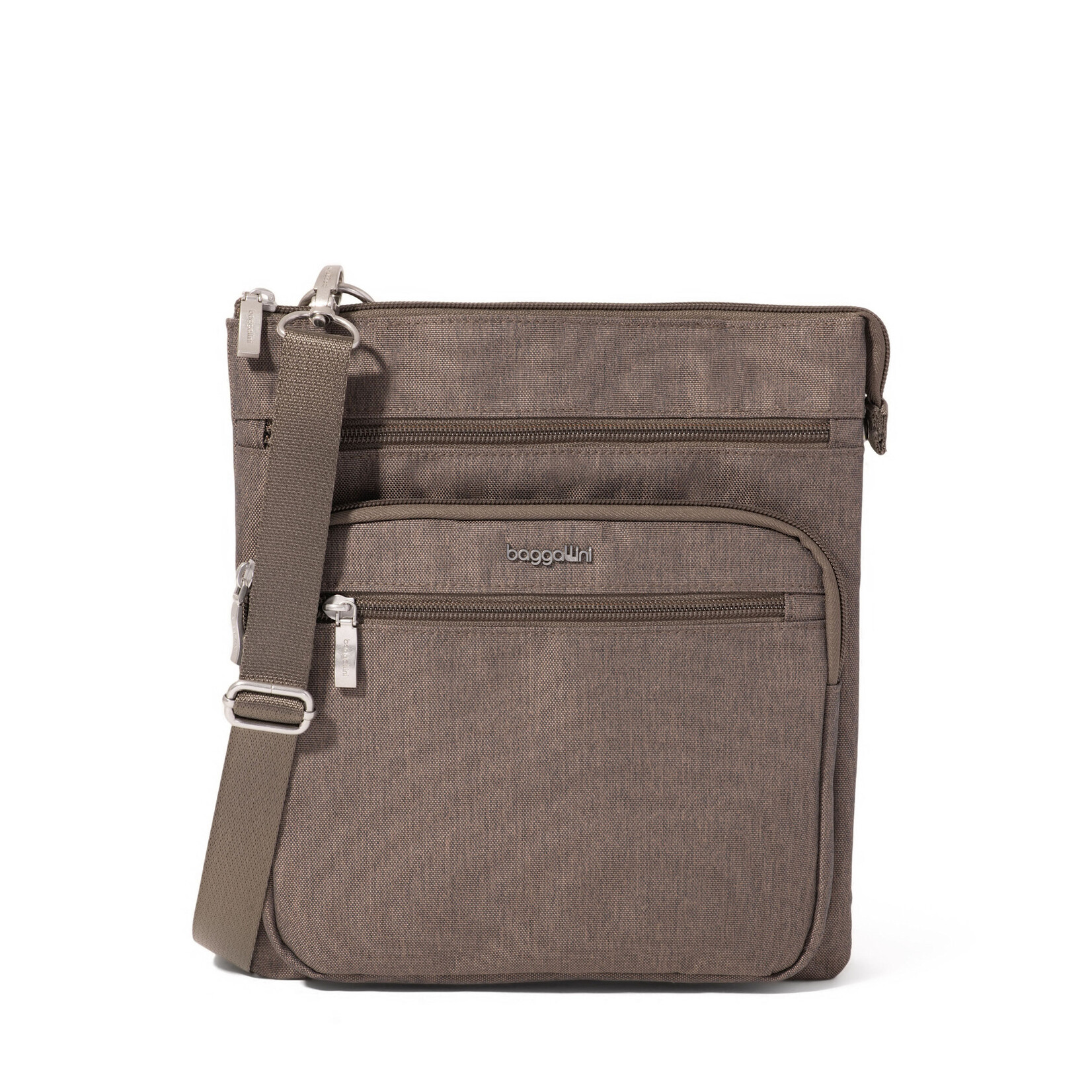 Baggallini Modern Everywhere Out and About Crossbody - Dark Umber Heritage 2026