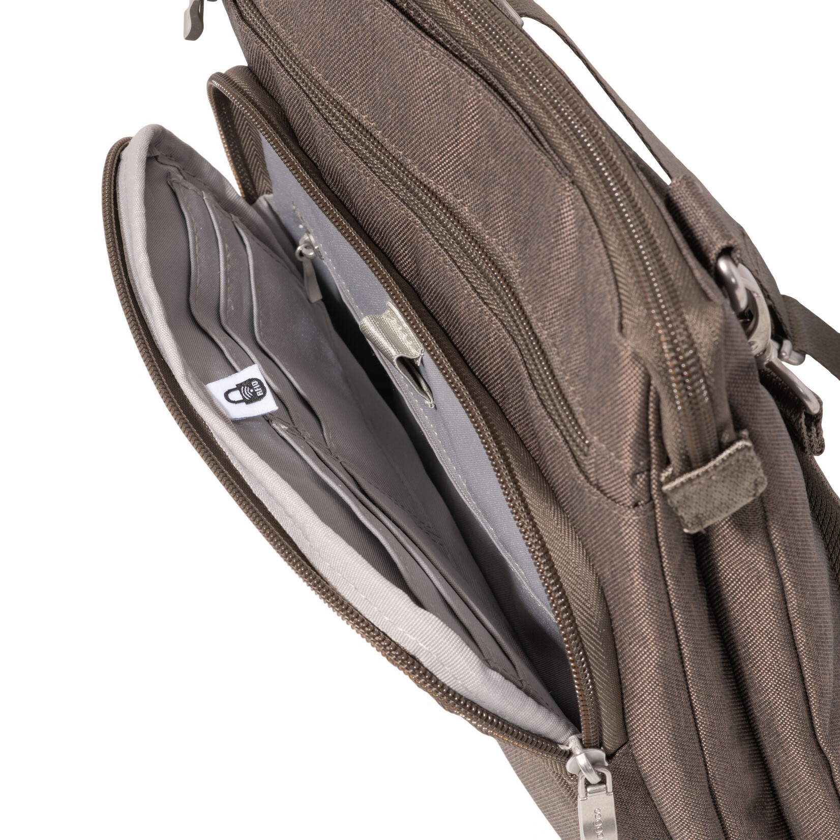 Baggallini Modern Everywhere Out and About Crossbody - Dark Umber Heritage 2026