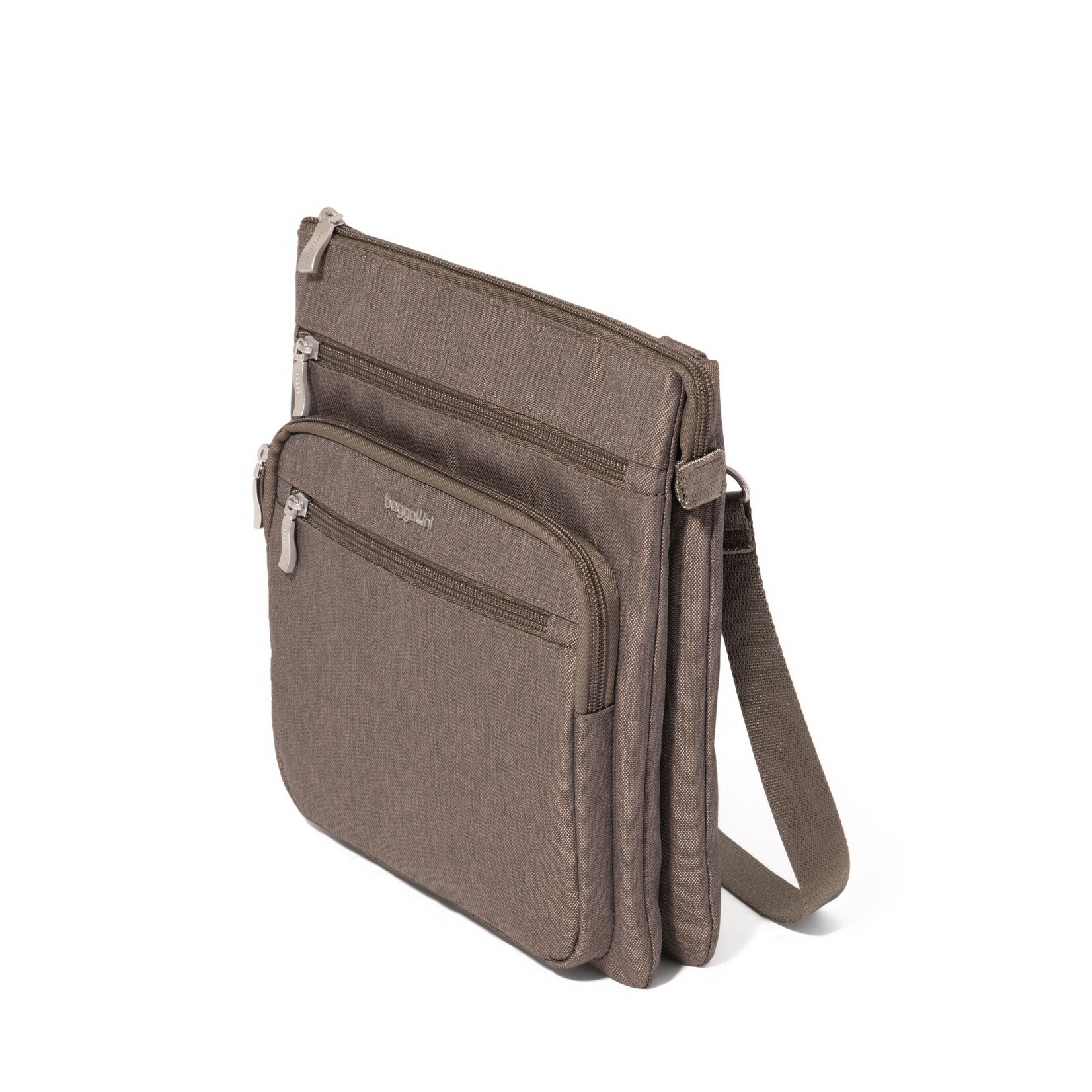 Baggallini Modern Everywhere Out and About Crossbody - Dark Umber Heritage 2026