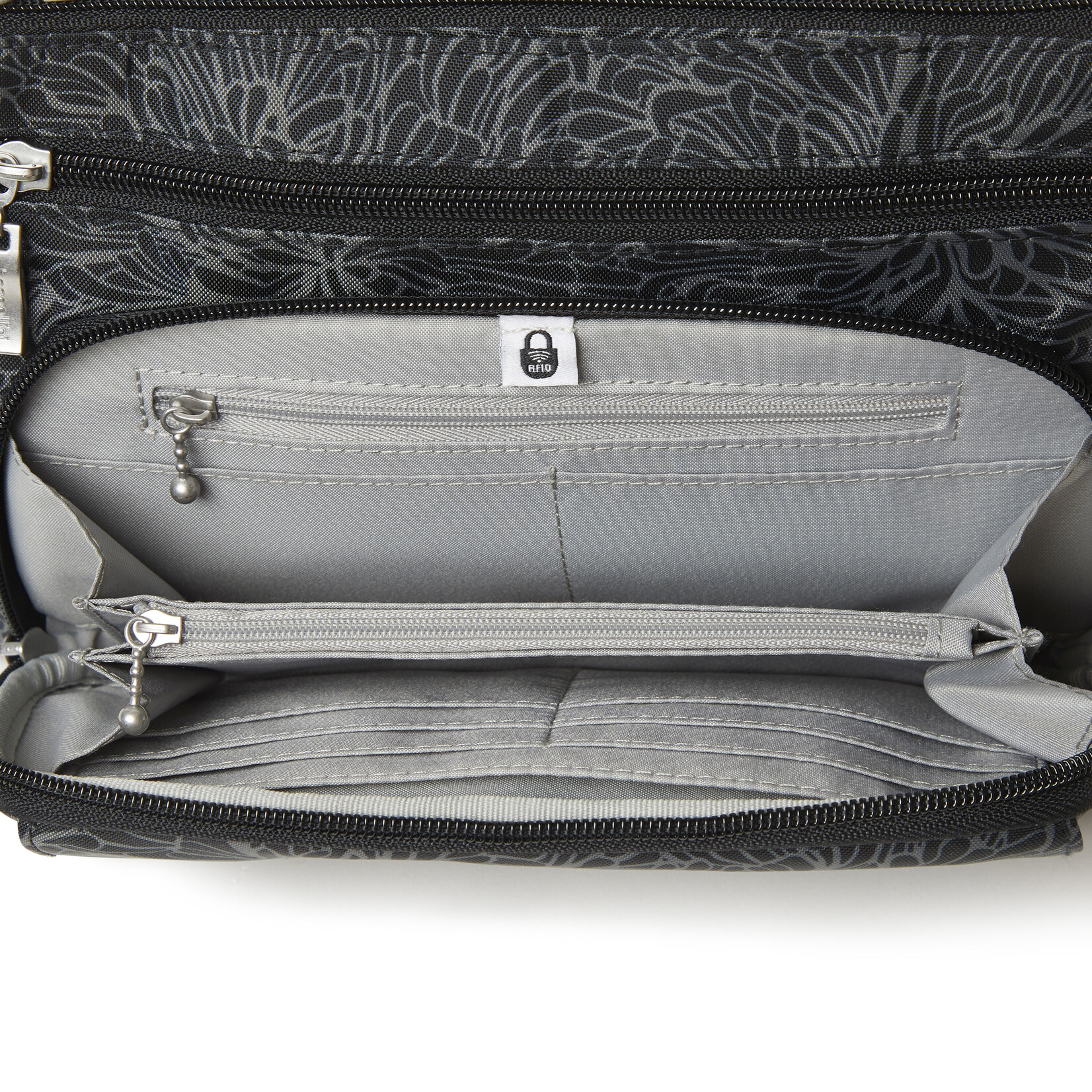 Baggallini Legacy Original RFID Everyday Bagg - Midnight Blossom Print 2026