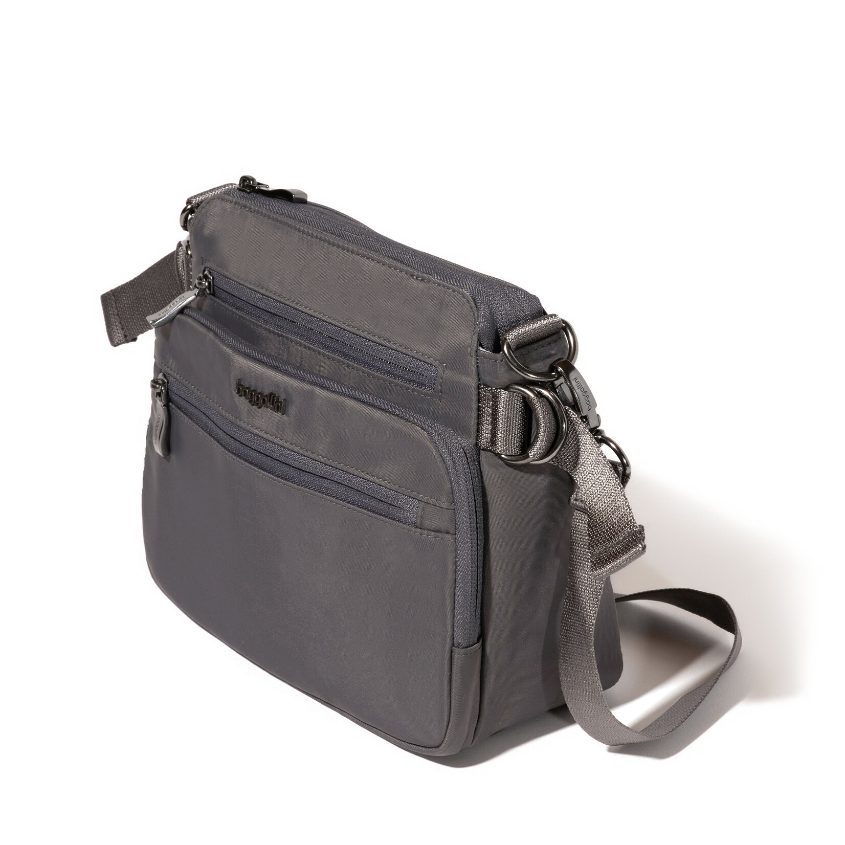 Baggallini Marais Crossbody - Smoke Twill 2026
