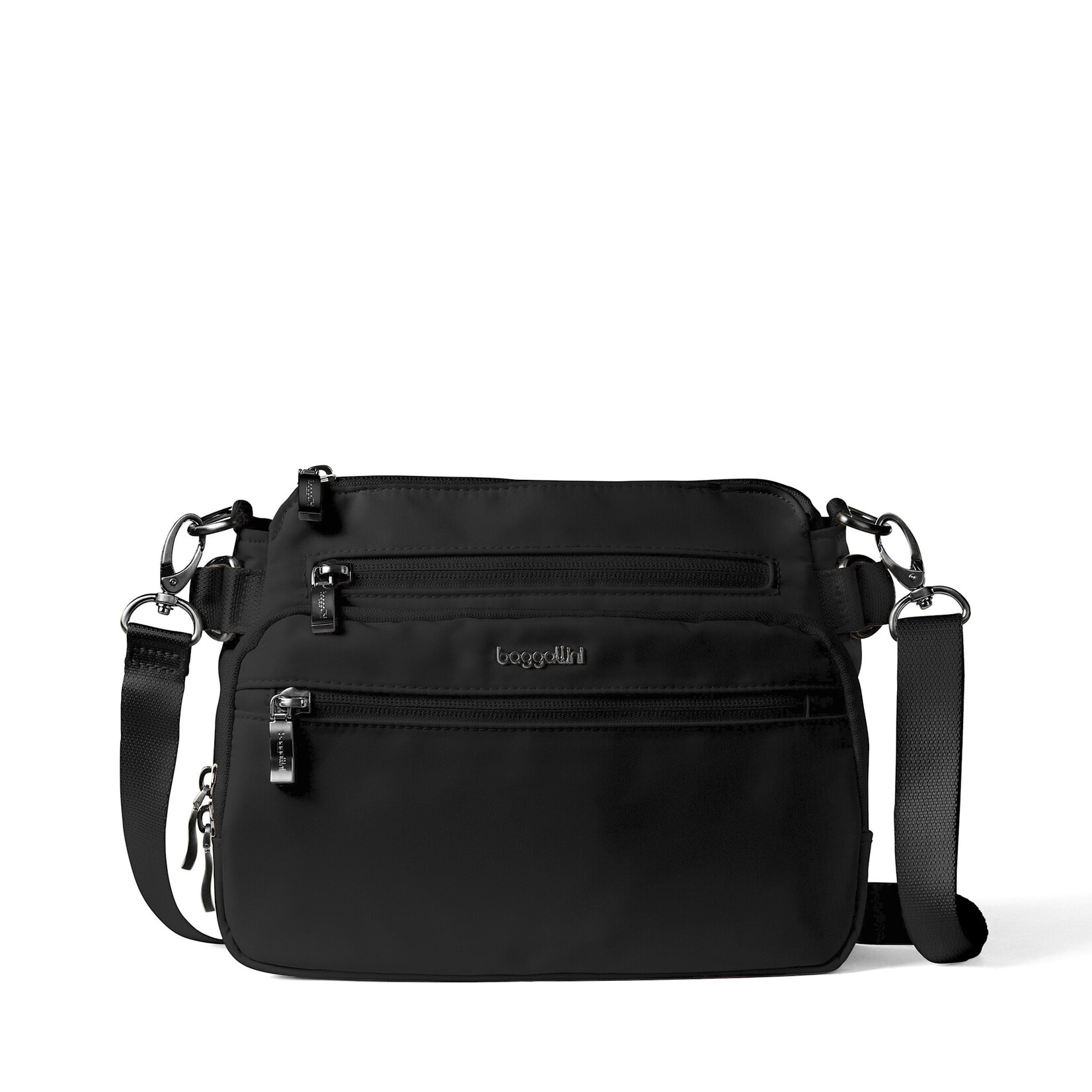 Baggallini Marais Crossbody - Black Twill 2026
