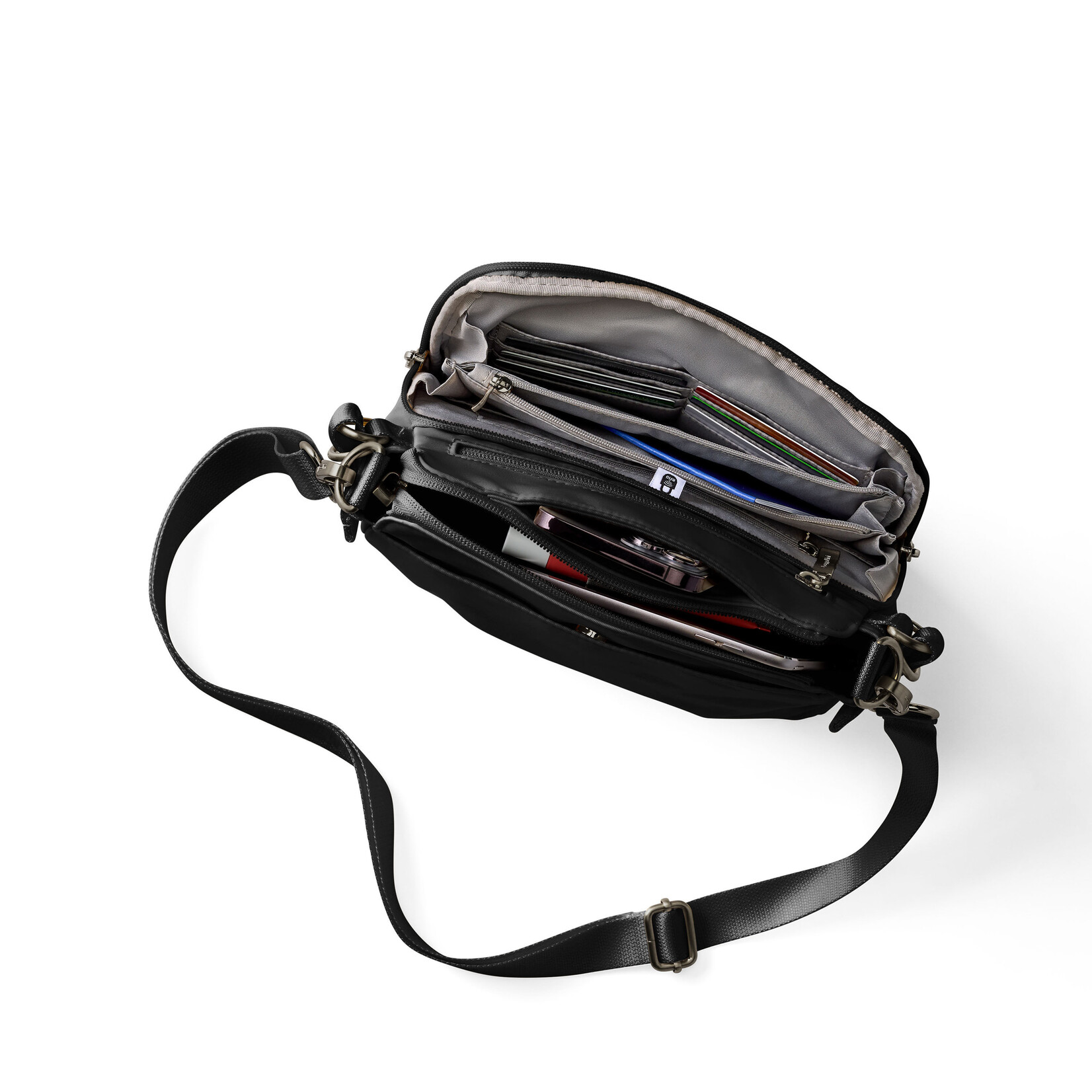 Baggallini Marais Crossbody - Black Twill 2026