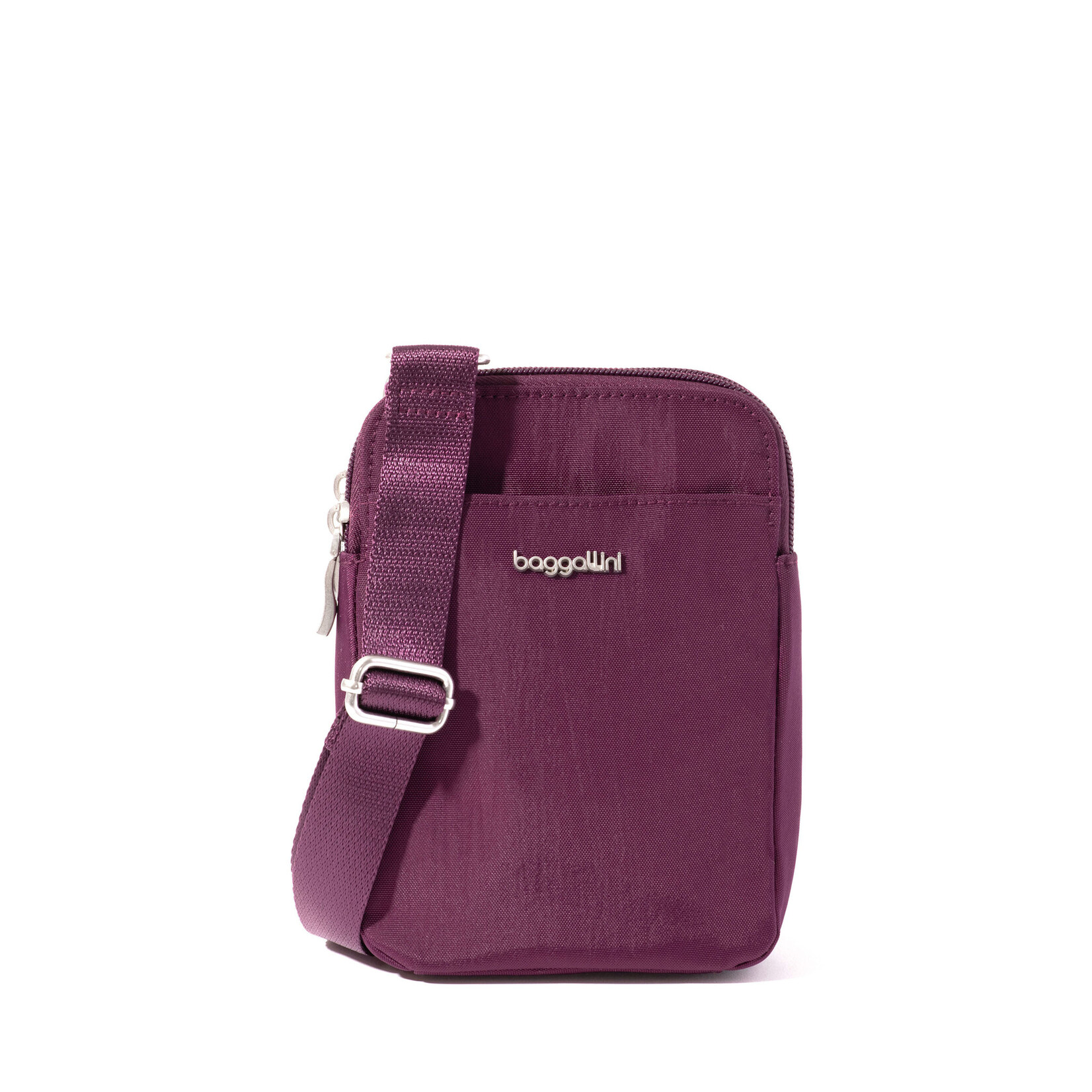 Baggallini Modern Take Two RFID Crossbody - Mulberry 2026