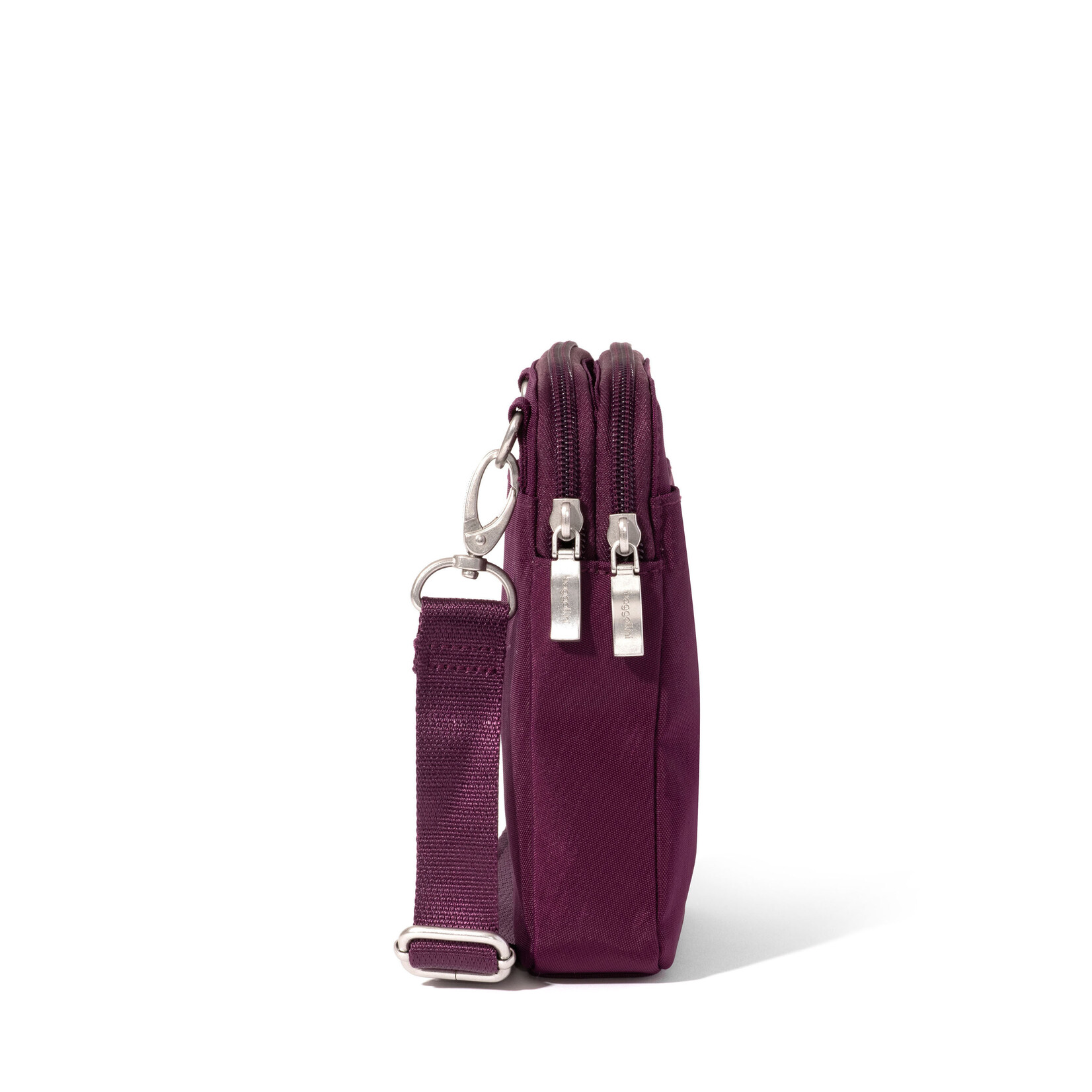 Baggallini Modern Take Two RFID Crossbody - Mulberry 2026