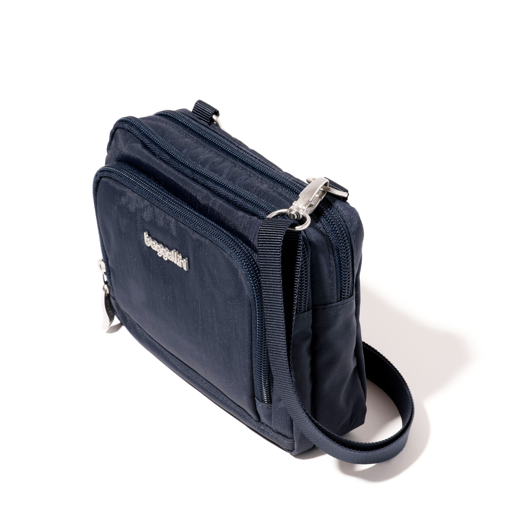Baggallini Trifecta RFID Wallet Crossbody - French Navy 2026