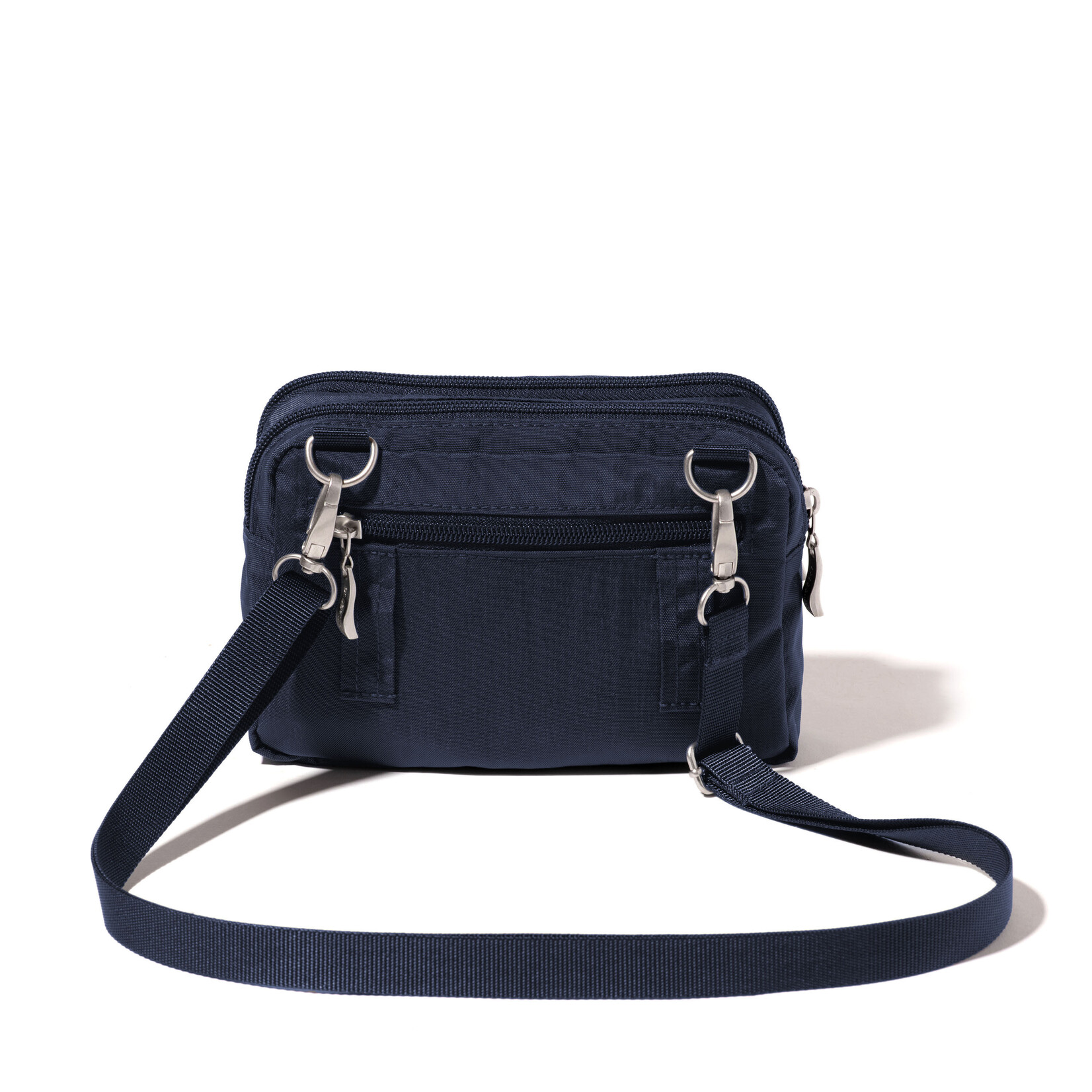 Baggallini Trifecta RFID Wallet Crossbody - French Navy 2026