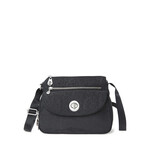 Baggallini True Classic Calais Crossbody - Black Cheetah Embossed 2026
