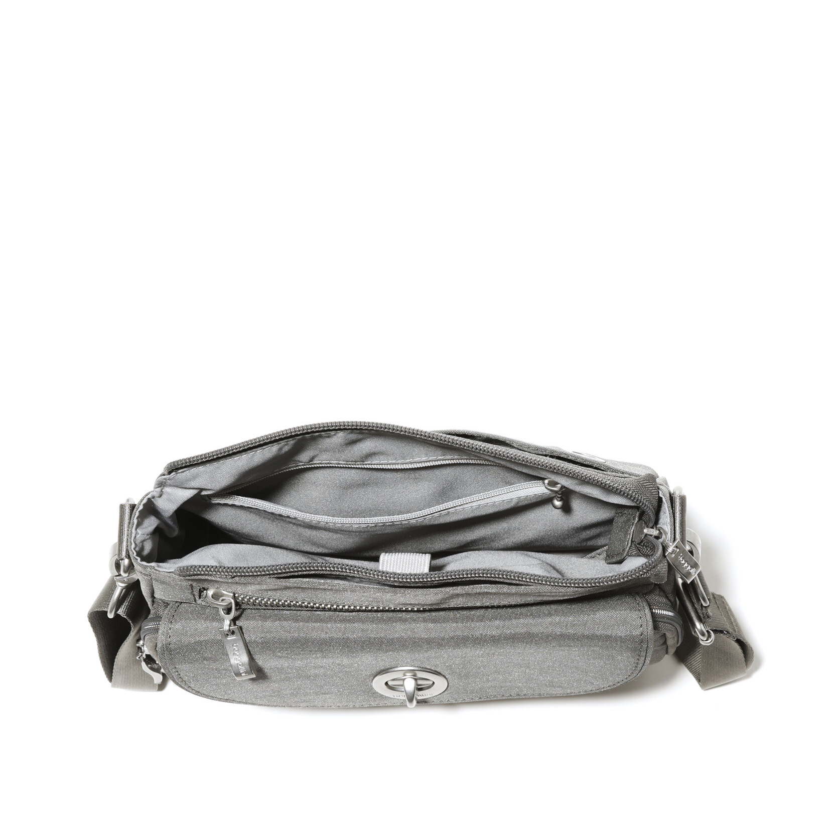 Baggallini True Classic Calais Crossbody - Sterling Shimmer 2026