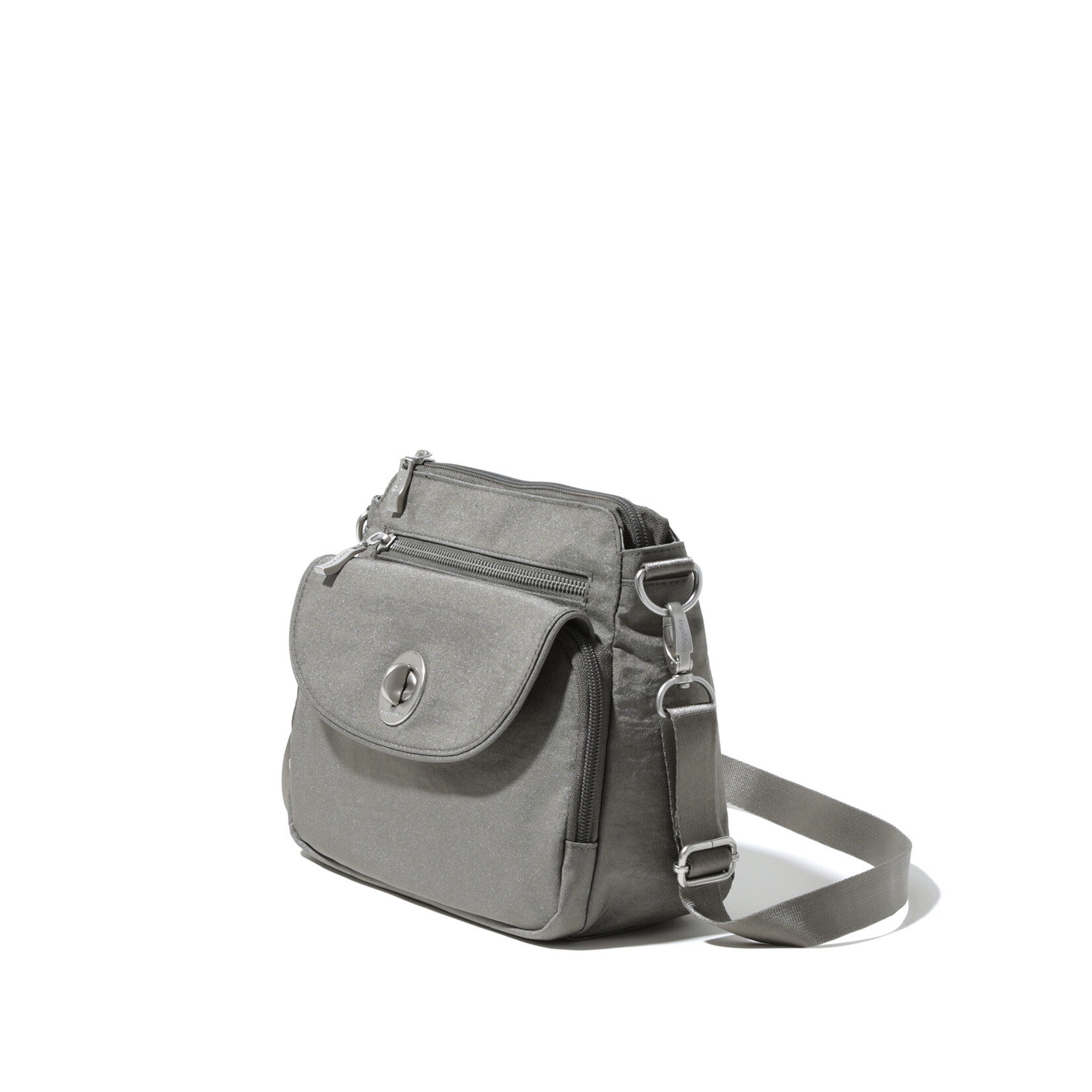Baggallini True Classic Calais Crossbody - Sterling Shimmer 2026