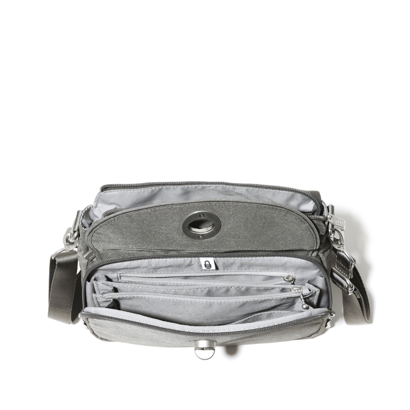 Baggallini True Classic Calais Crossbody - Sterling Shimmer 2026