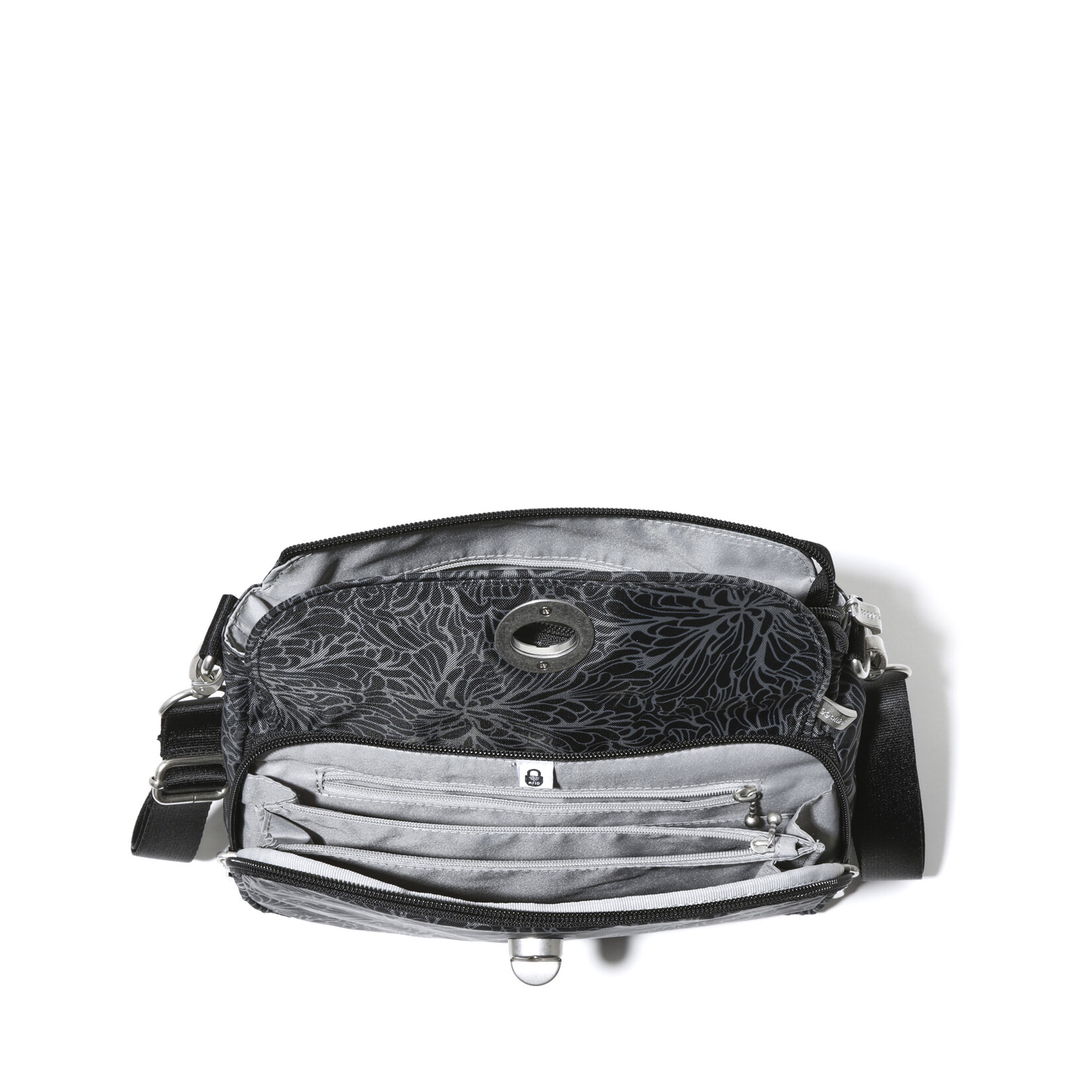 Baggallini True Classic Calais Crossbody - Midnight Blossom Print 2026