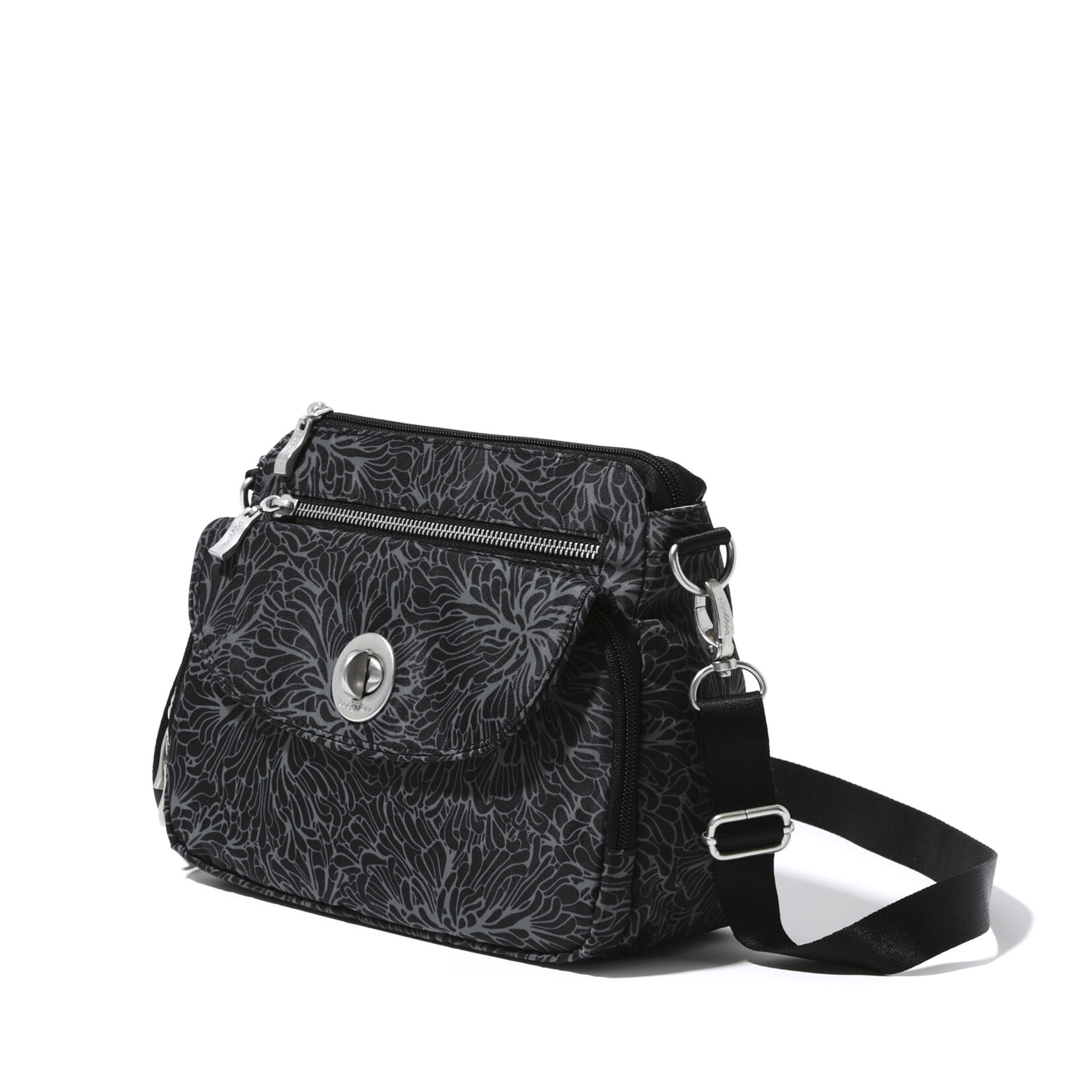 Baggallini True Classic Calais Crossbody - Midnight Blossom Print 2026