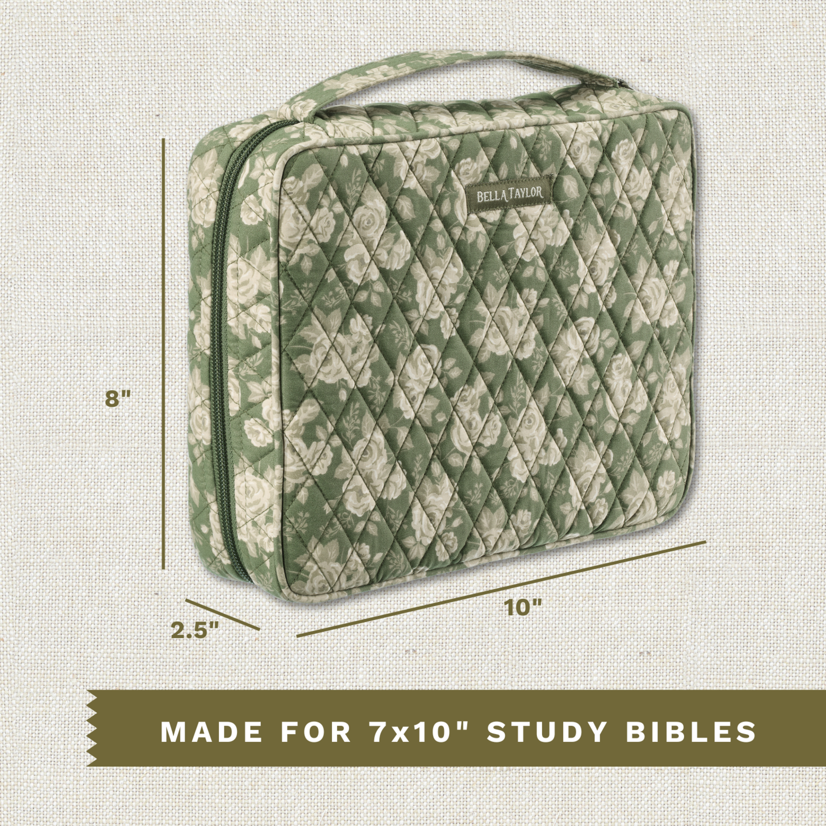 Bella Taylor Bible Cover - Heirloom Rose