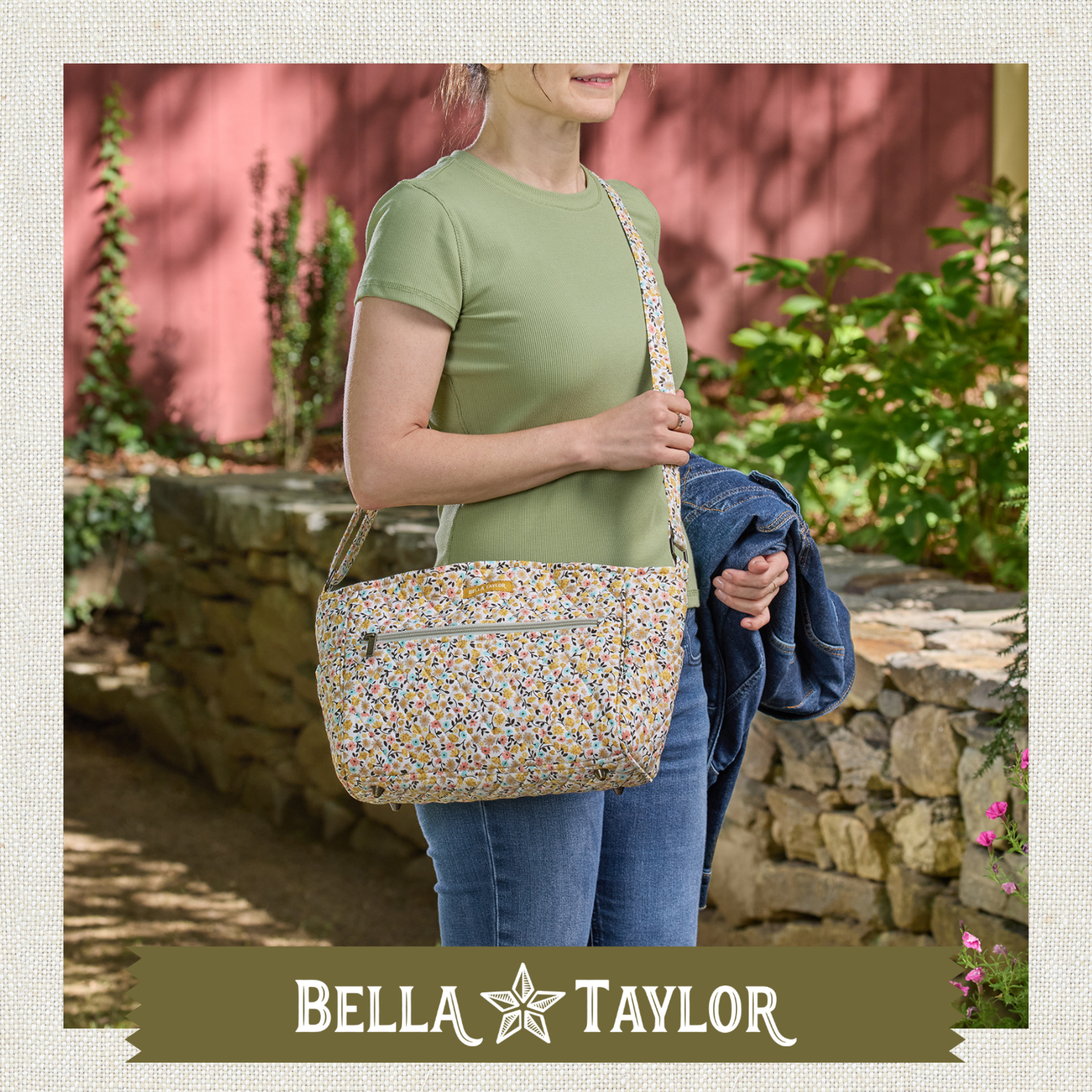 Bella Taylor Claire Handbag - Prairie Meadow