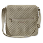 Bella Taylor Large Crossbody - Khaki Chambray