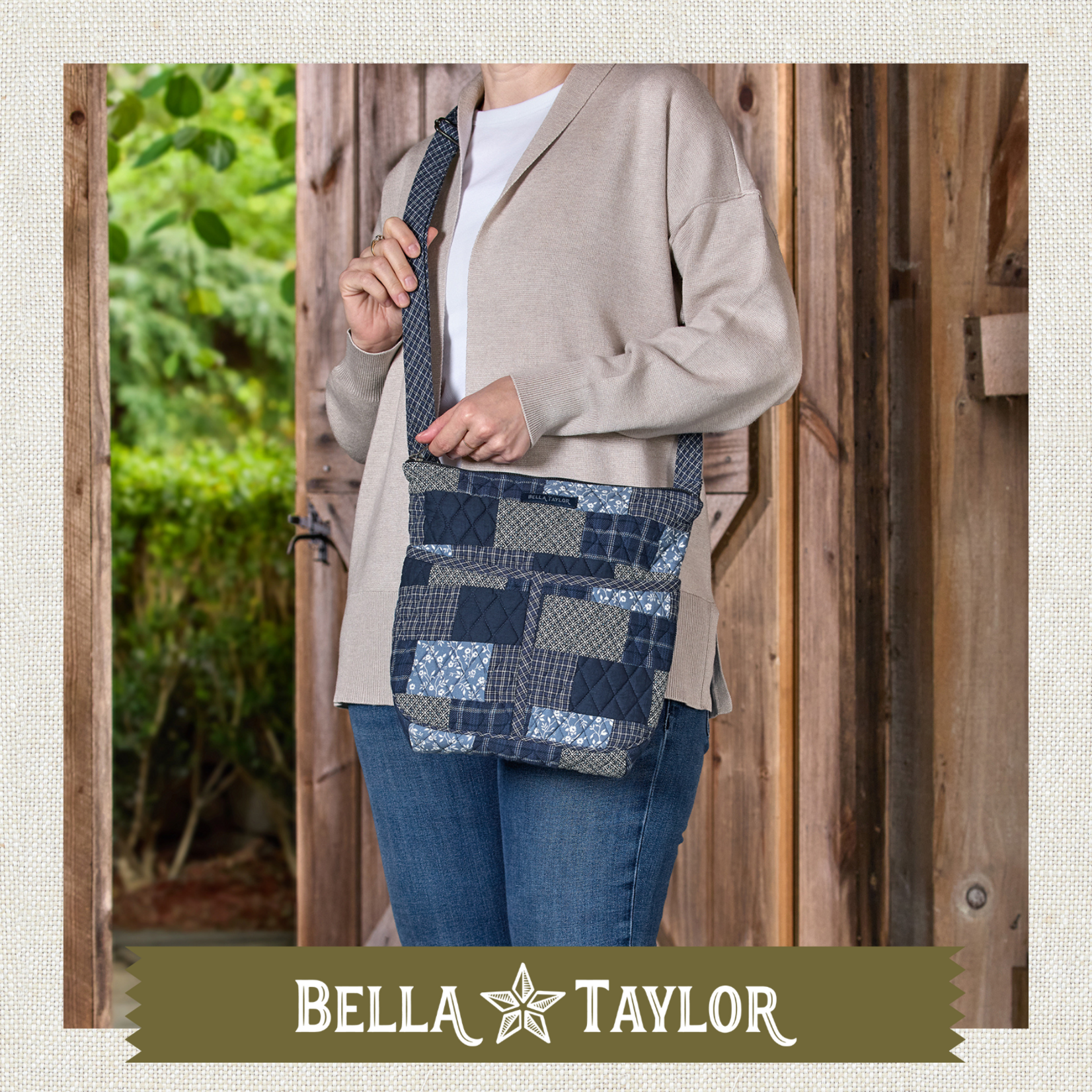 Bella Taylor Hipster - Heritage Blue Patch