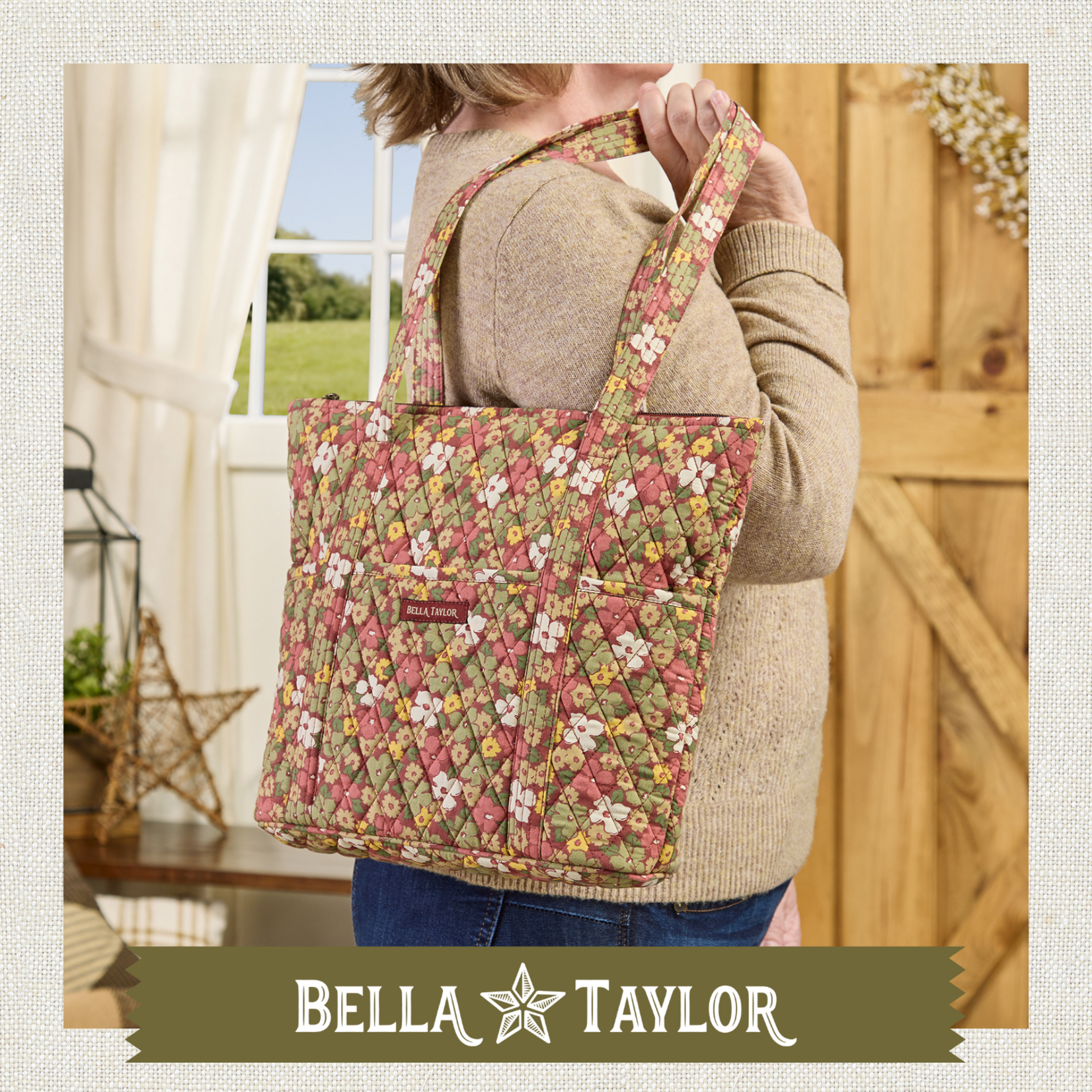 Bella Taylor Stride Tote - Autumn Garden