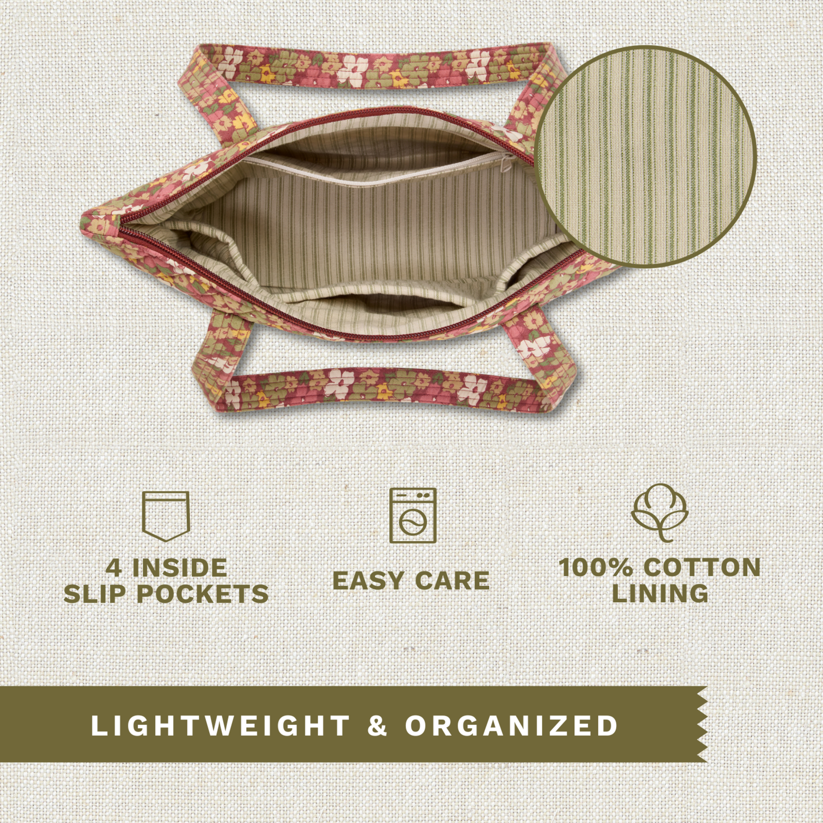 Bella Taylor Stride Tote - Autumn Garden