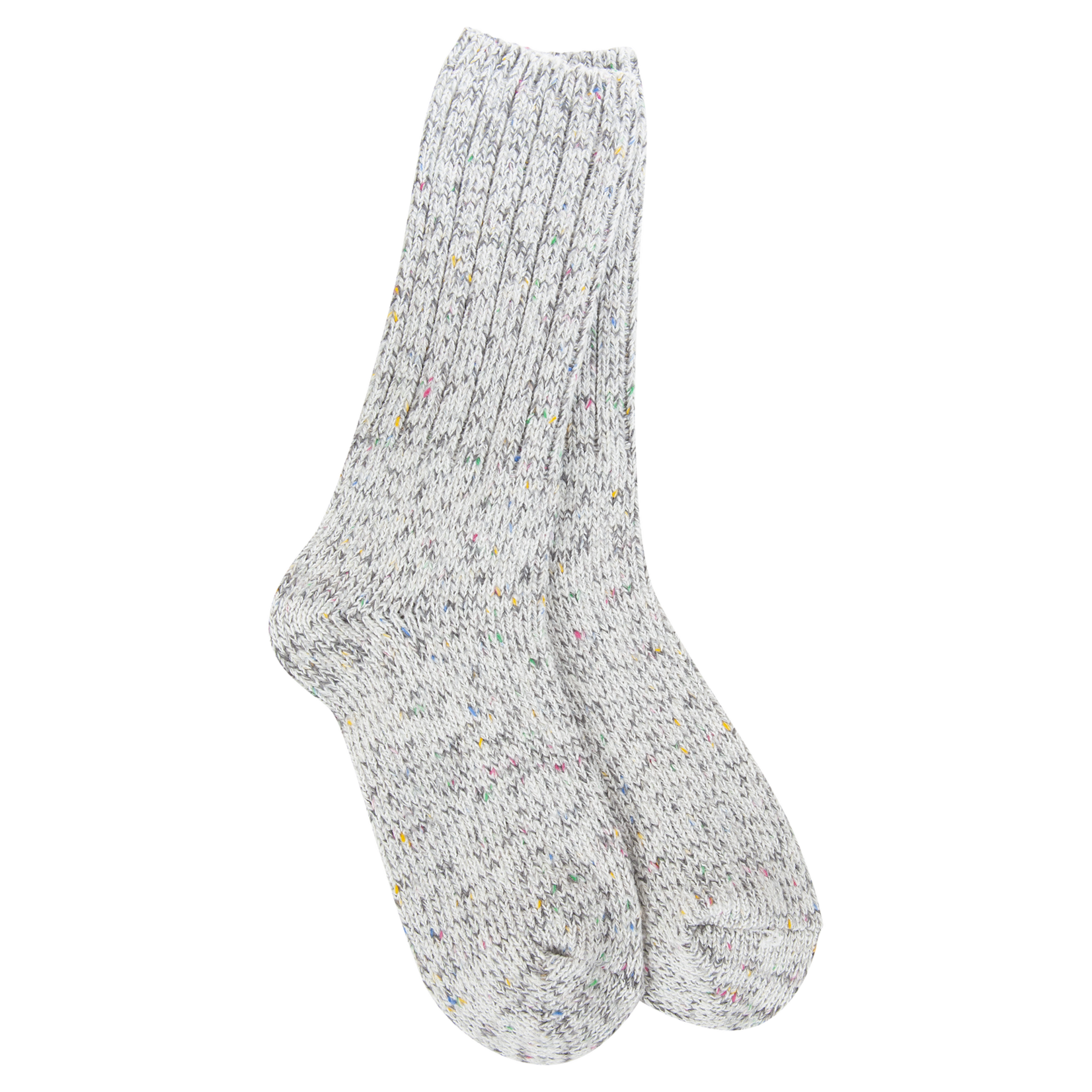 World's Softest Socks 76376 - Rocky Confetti - Weekend Ragg Crew