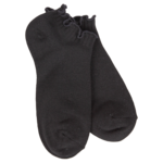 World's Softest Socks 77010 - Black - Weekend Low Ruffle