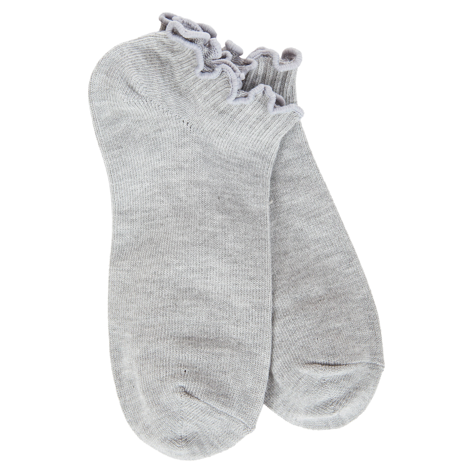 77012 - Light Heather Grey - Weekend Low Ruffle