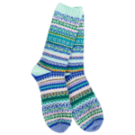 World's Softest Socks 76935 - Mint - Weekend Nordic Crew