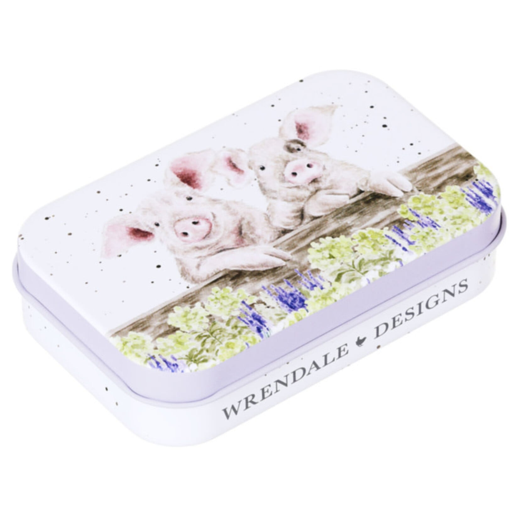 Wrendale Designs MT025 Pig Mini Tin - Noisy Neighboars
