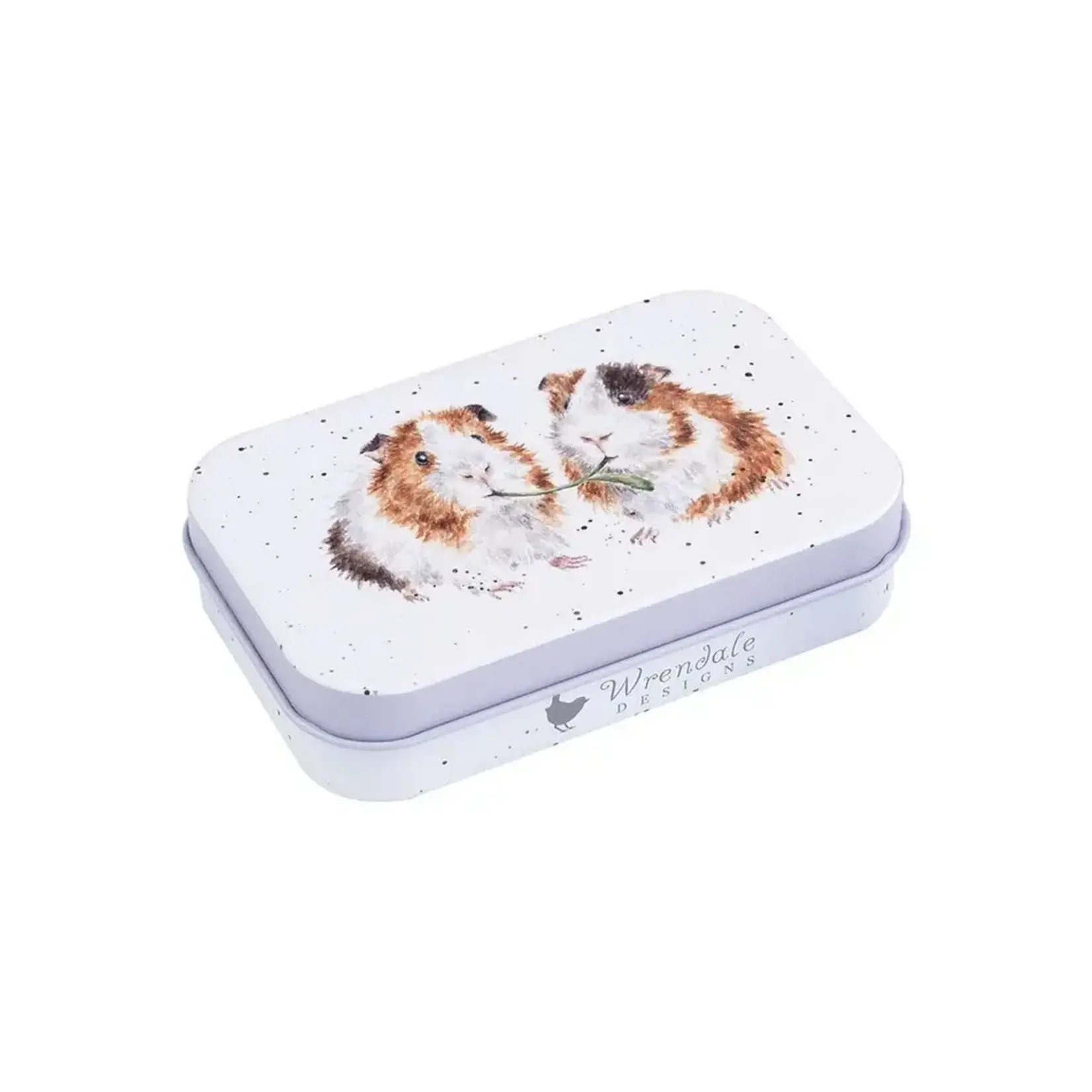 Wrendale Designs MT001 Guinea Pig Mini Tin - Lettuce Be Friends
