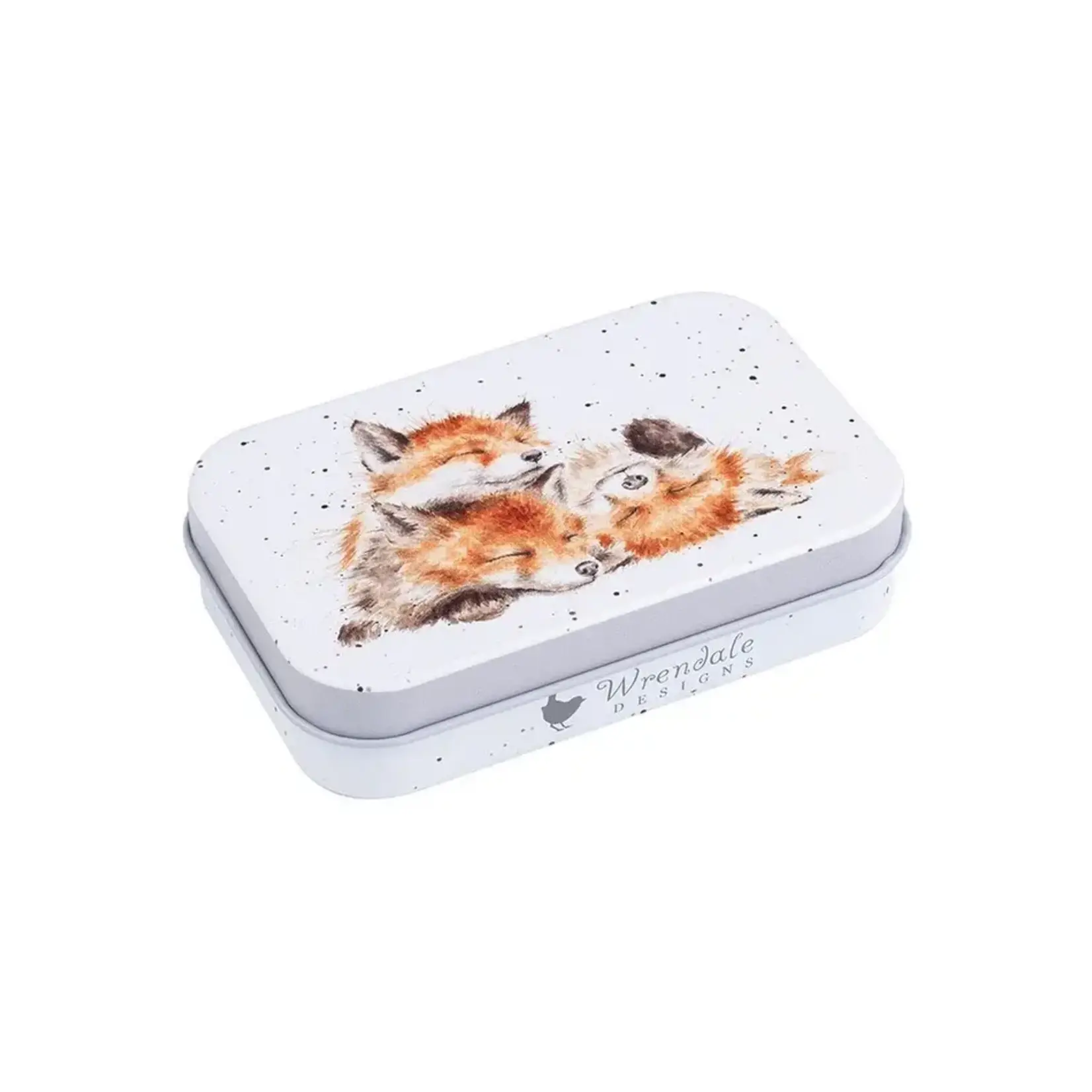 Wrendale Designs MT004 Fox Mini Tin - The Afternoon Nap